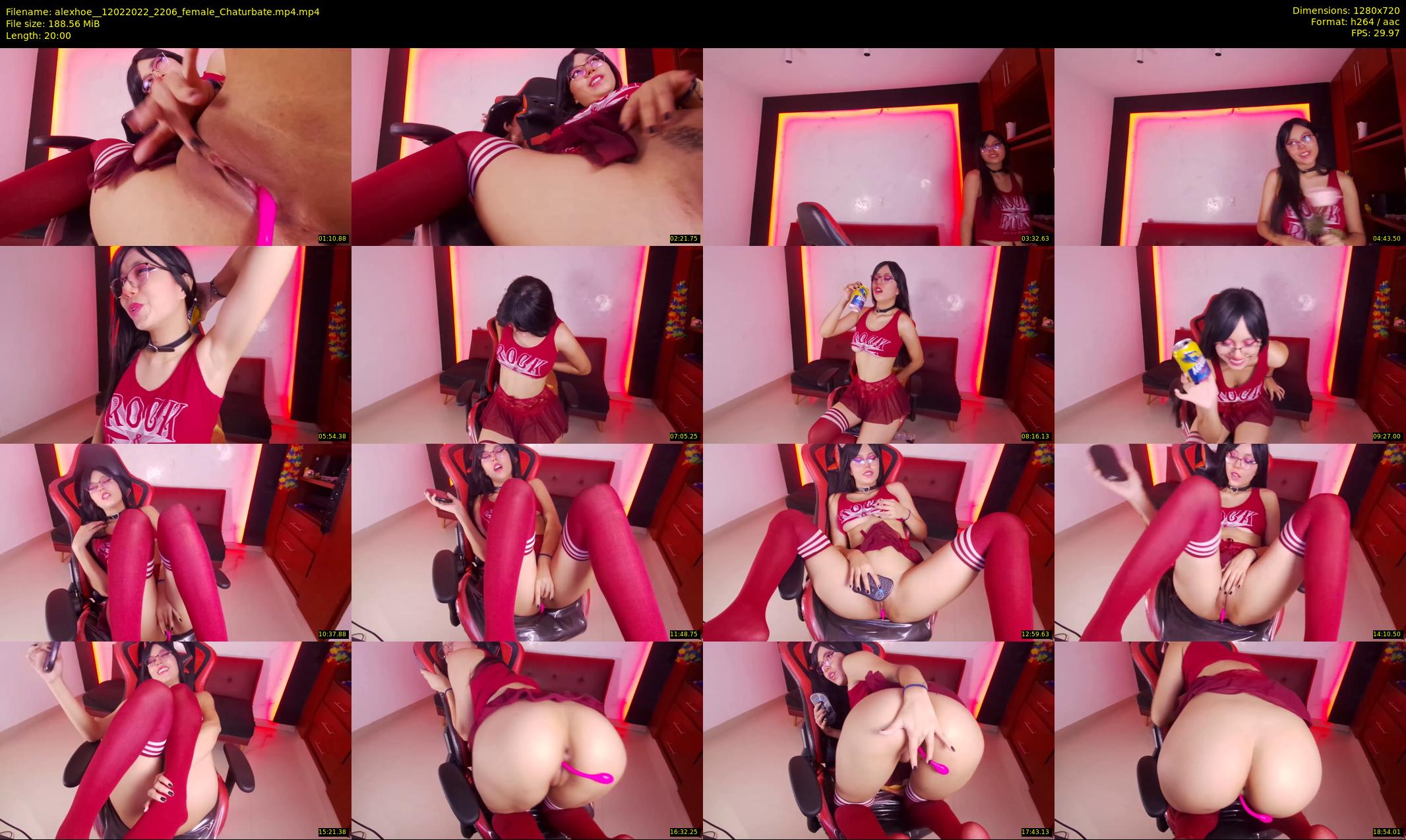 alexhoe_ — 20 minute Chaturbate female cam show recording, 720p, Feb 12, 2022