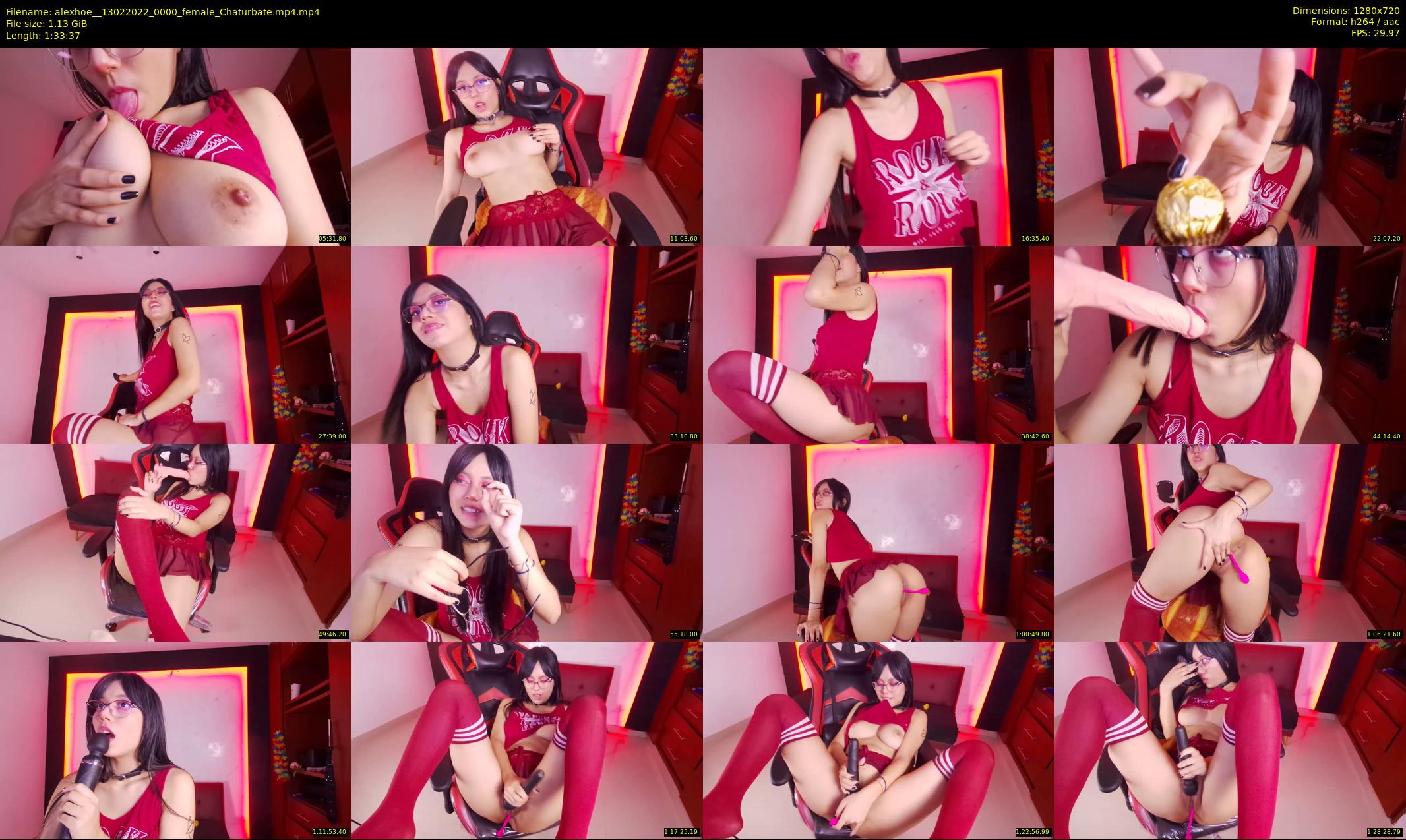 alexhoe_ — 94 minute Chaturbate female cam show recording, 720p, Feb 13, 2022