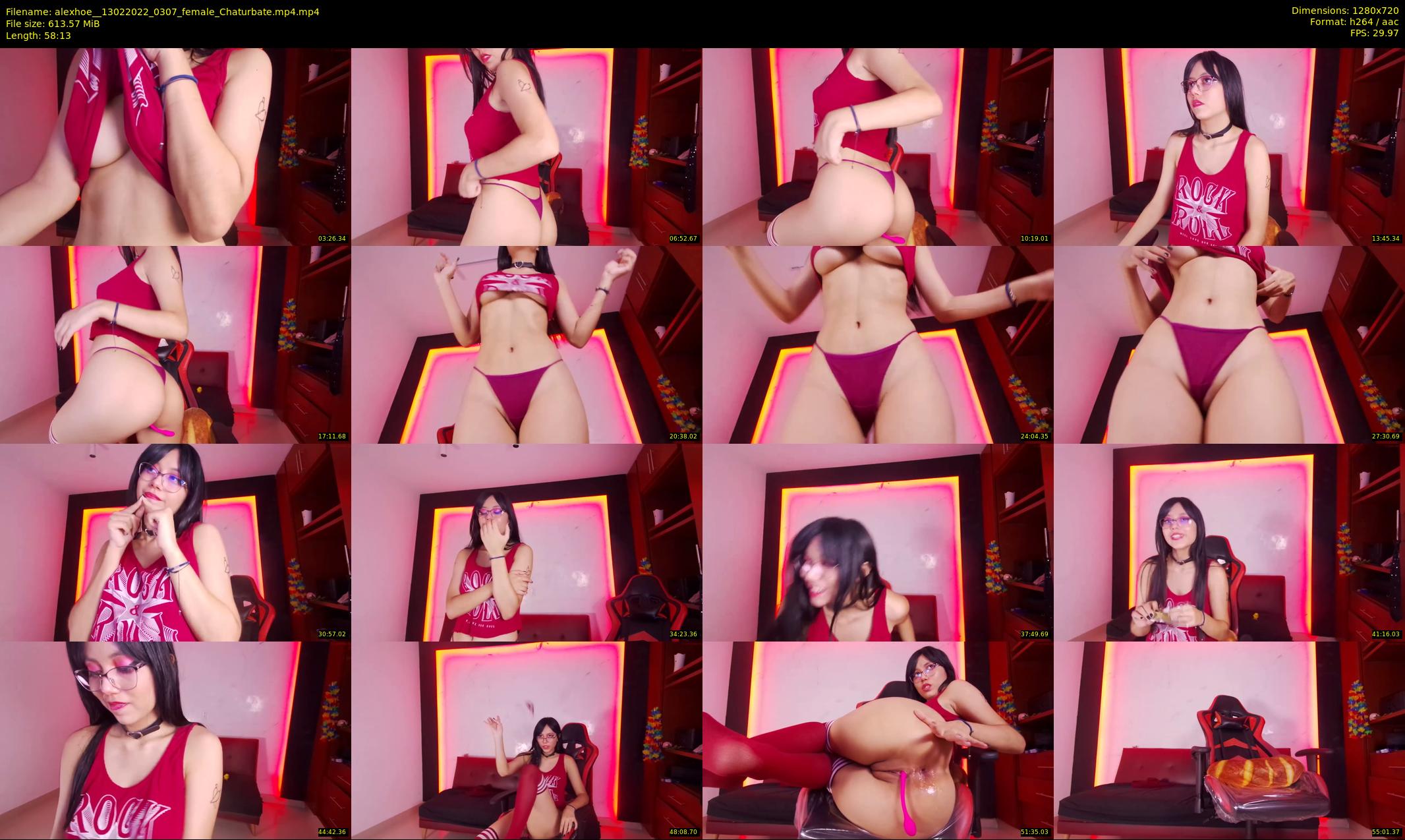 alexhoe_ — 59 minute Chaturbate female cam show recording, 720p, Feb 13, 2022