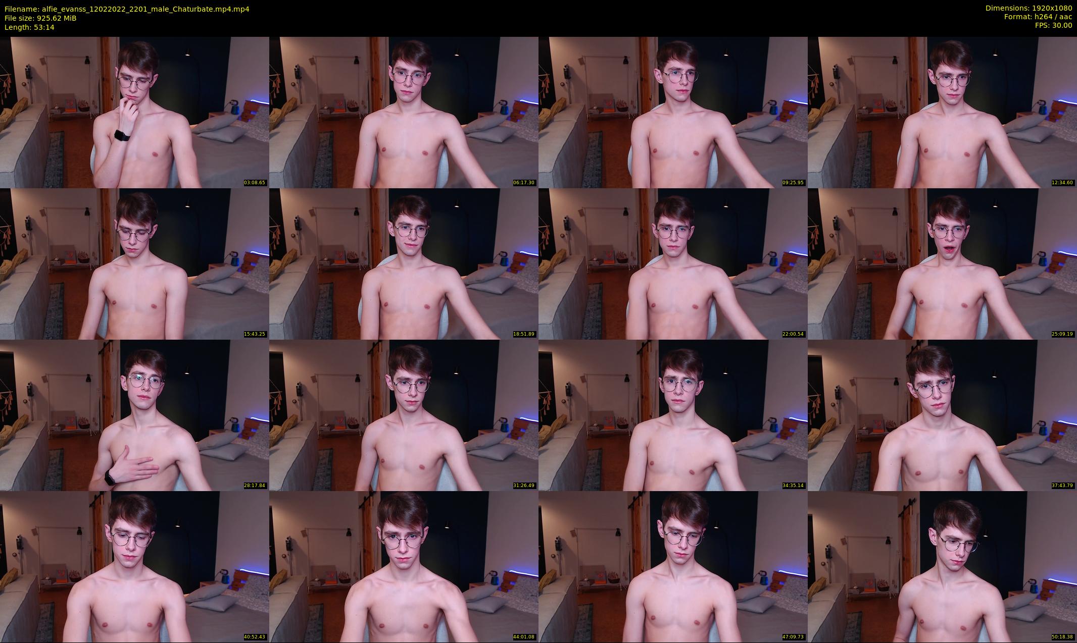 alfie_evanss — 54 minute Chaturbate male cam show recording, 1080p, Feb 12, 2022
