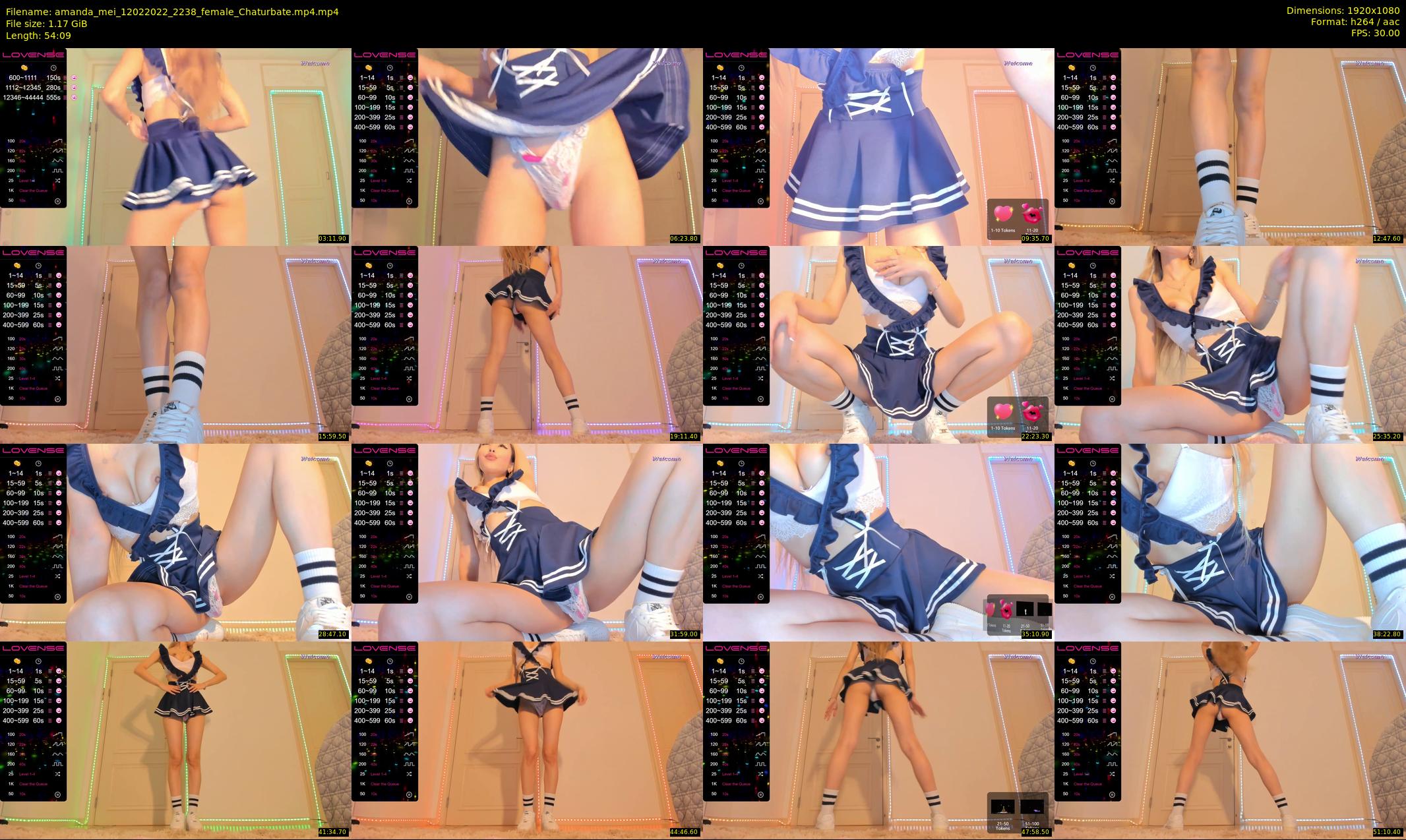 amanda_mei — 55 minute Chaturbate female cam show recording, 1080p, Feb 12, 2022