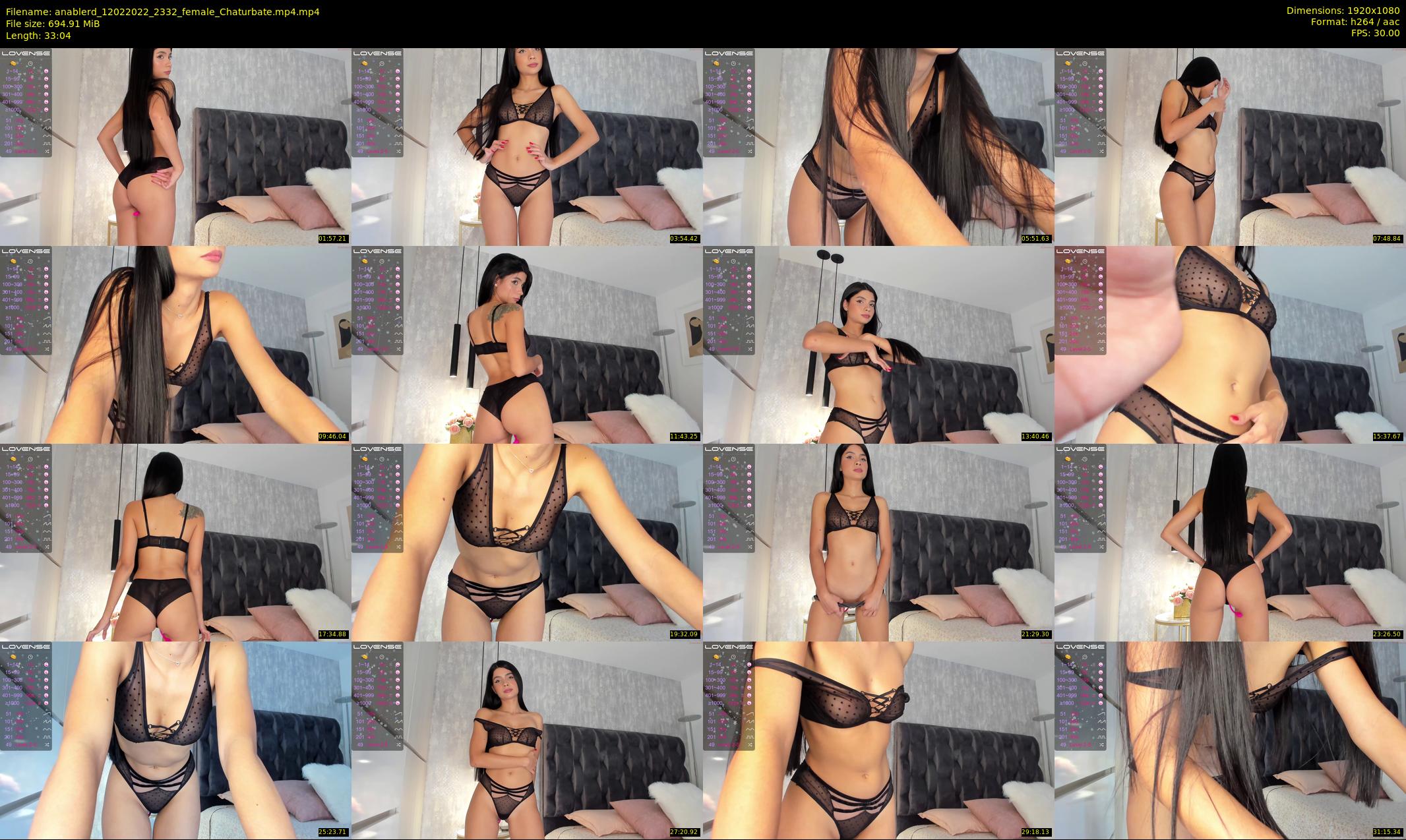 anablerd — 34 minute Chaturbate female cam show recording, 1080p, Feb 12, 2022