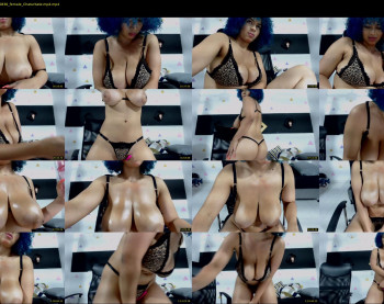 angelik_blue — 90 minute Chaturbate female cam show recording, 720p, Feb 12, 2022