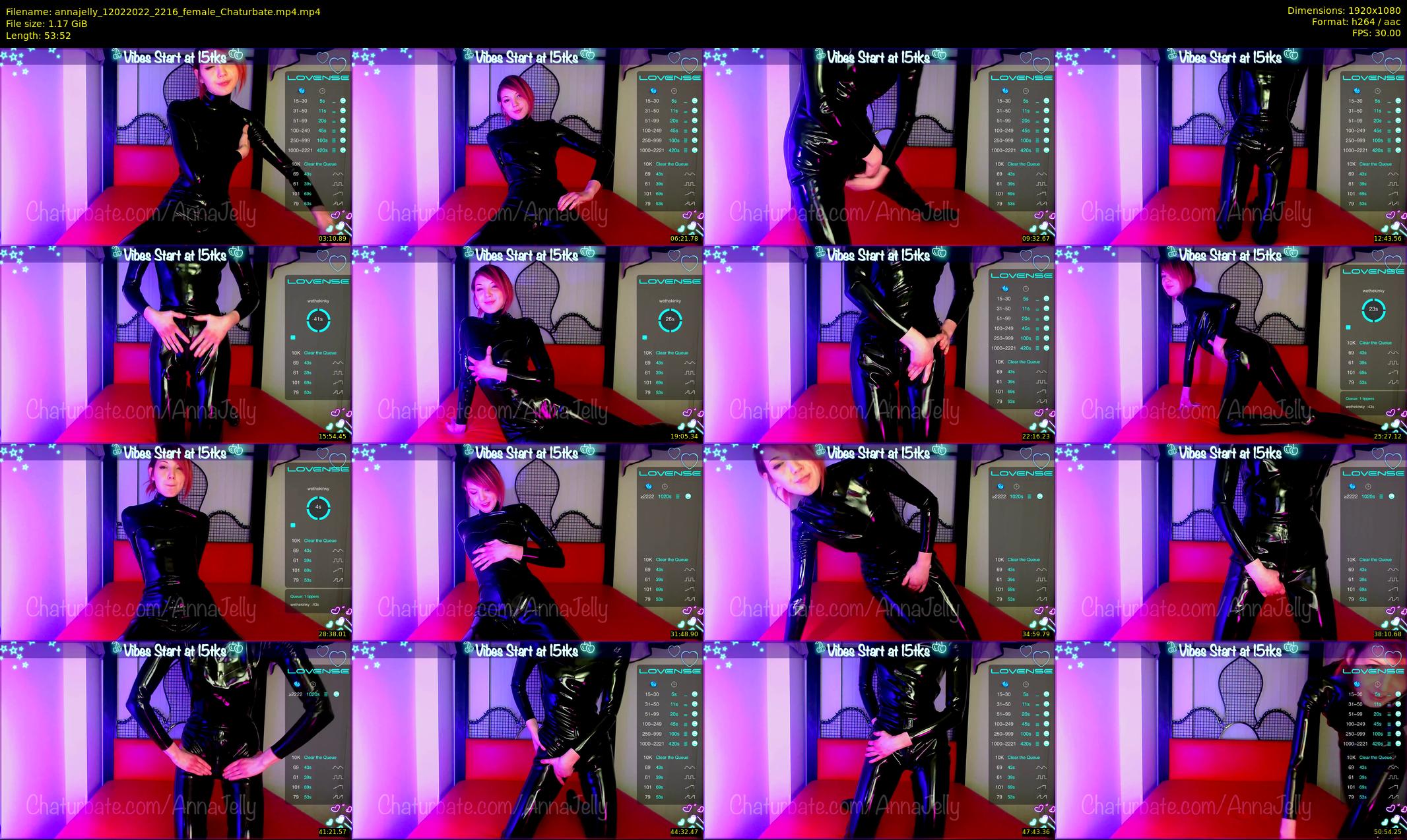 annajelly — 54 minute Chaturbate couple cam show recording, 1080p, Feb 12, 2022