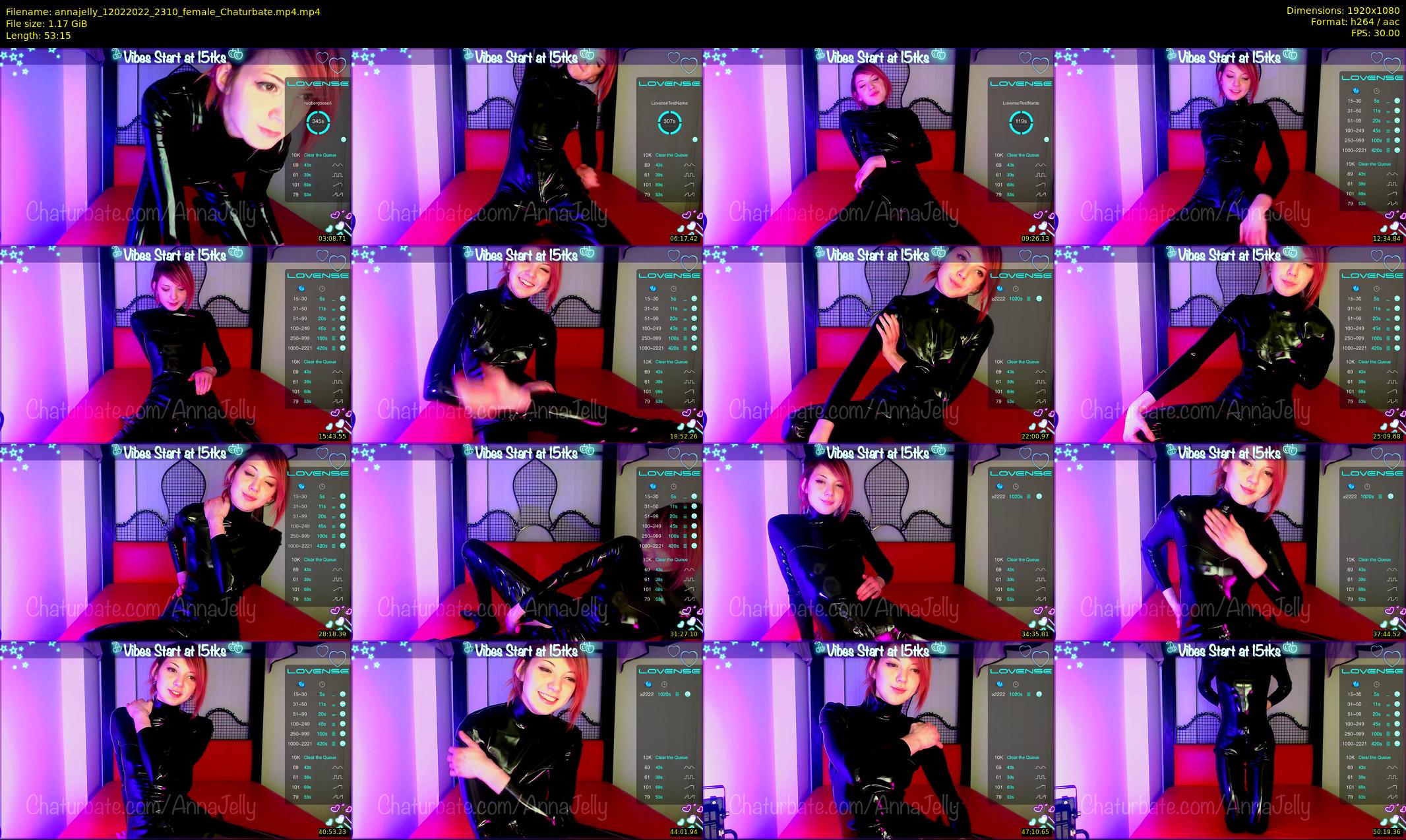 annajelly — 54 minute Chaturbate couple cam show recording, 1080p, Feb 12, 2022