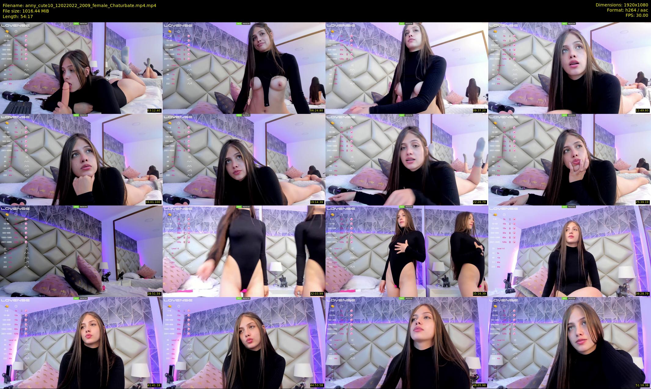 anny_cute10 — 55 minute Chaturbate female cam show recording, 1080p, Feb 12, 2022