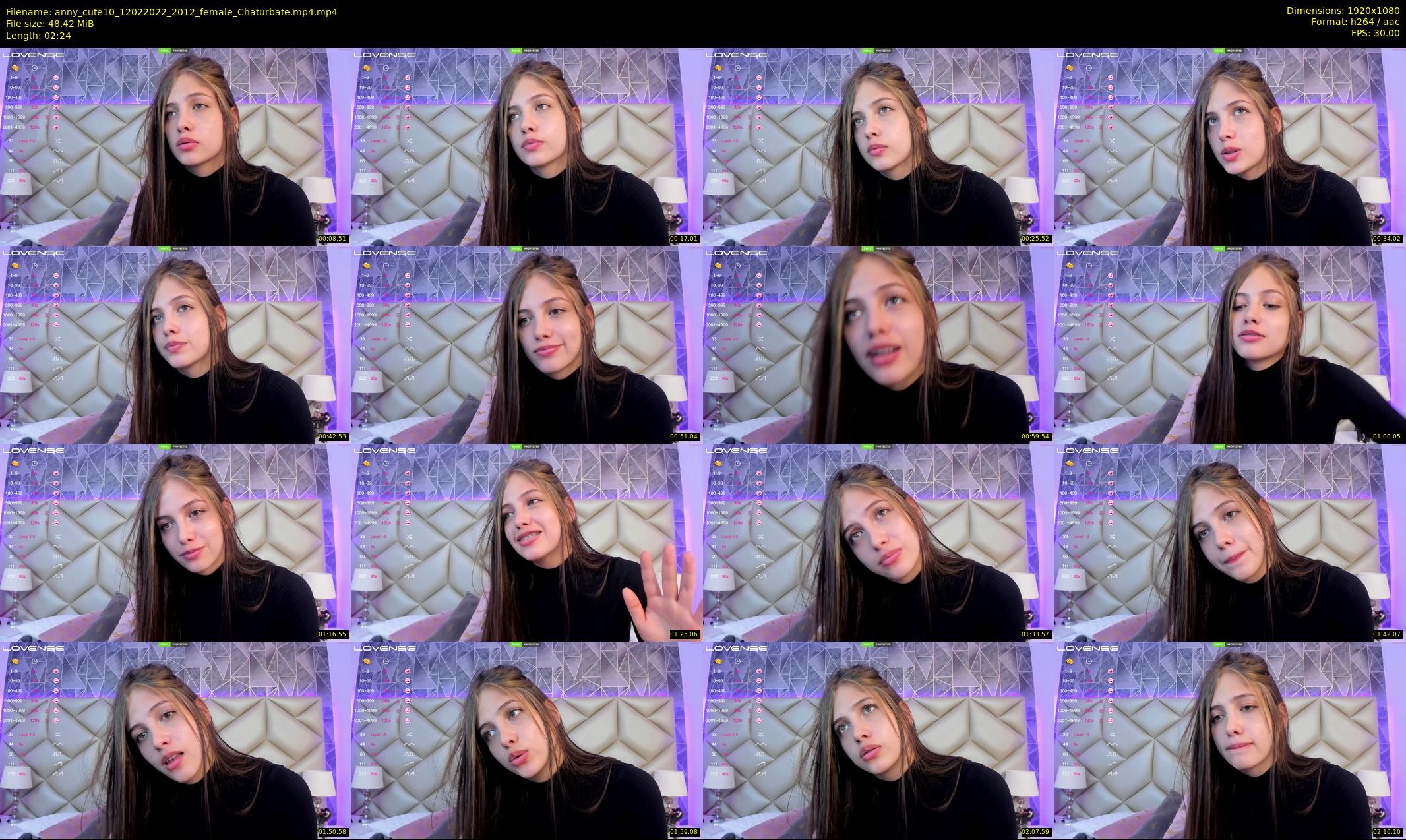 anny_cute10 — 3 minute Chaturbate female cam show recording, 1080p, Feb 12, 2022