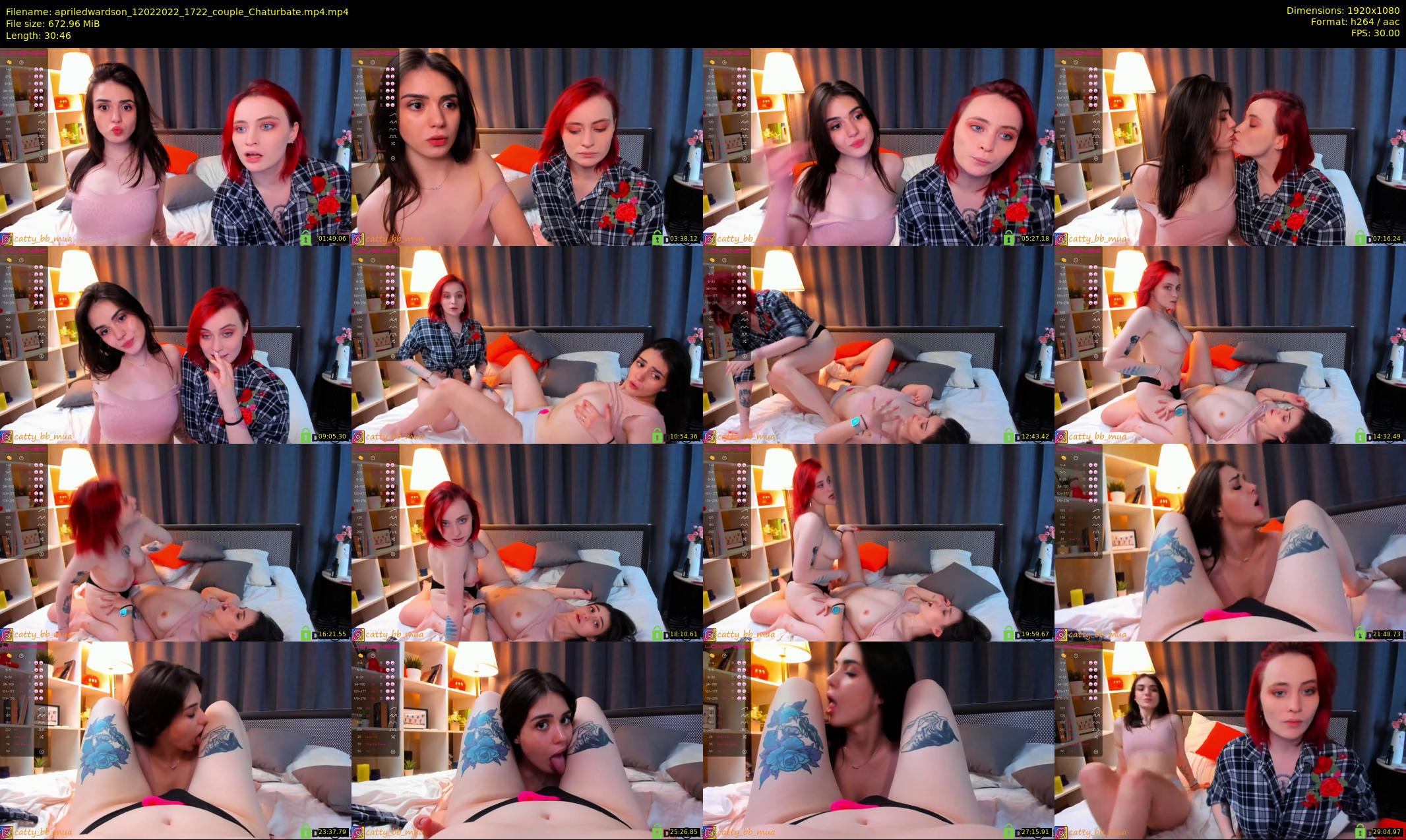 apriledwardson — 31 minute Chaturbate couple cam show recording, 1080p, Feb 12, 2022