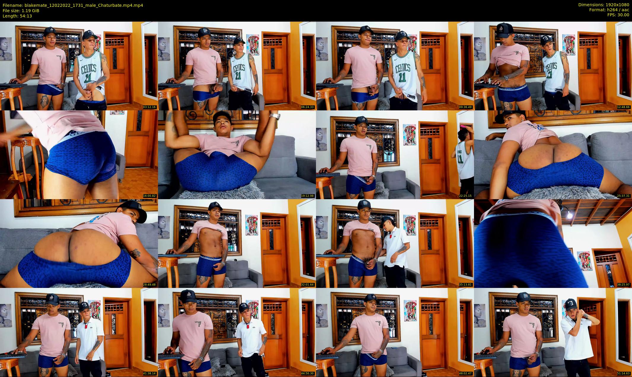 blakemate — 55 minute Chaturbate male cam show recording, 1080p, Feb 12, 2022