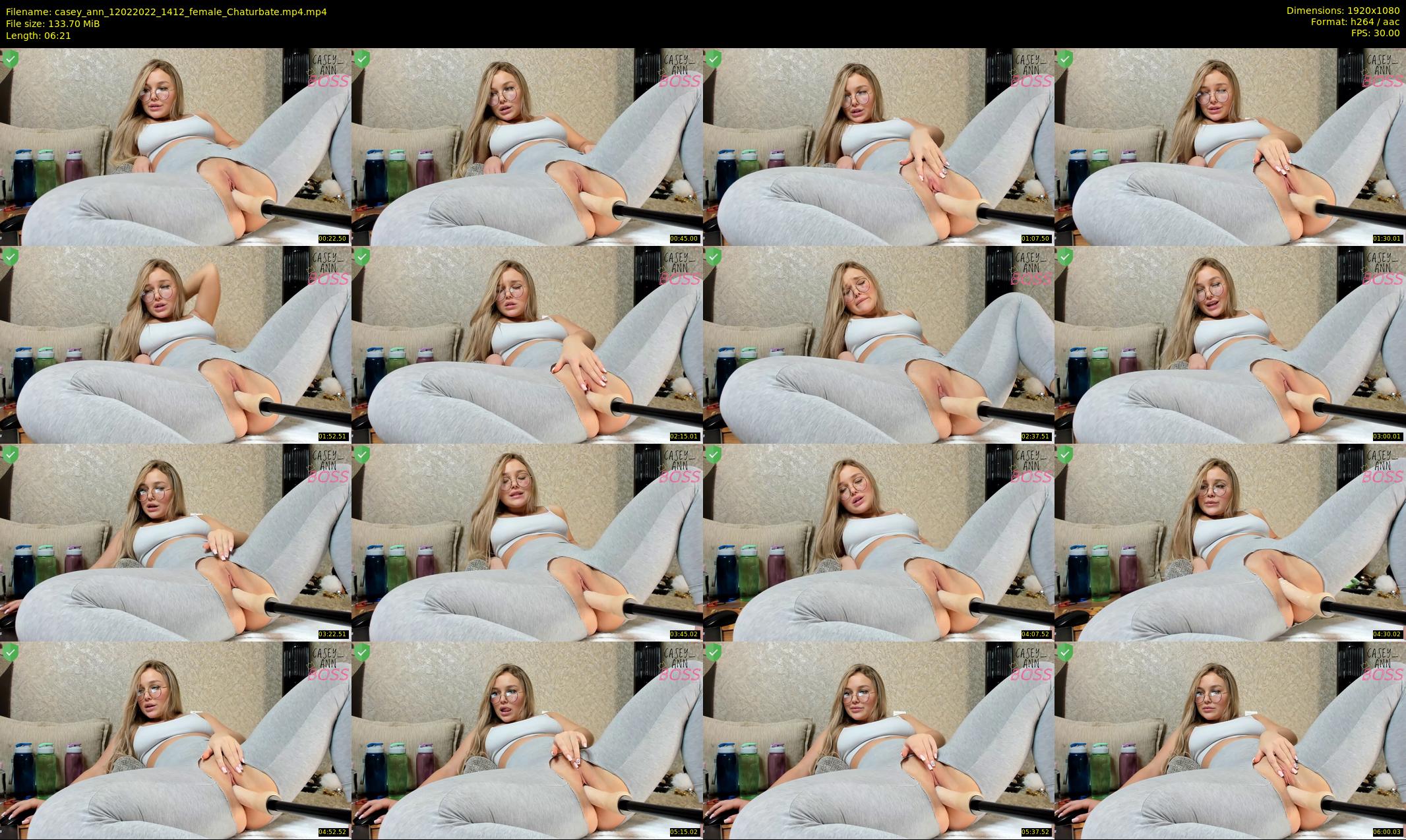 casey_ann — 7 minute Chaturbate female cam show recording, 1080p, Feb 12, 2022