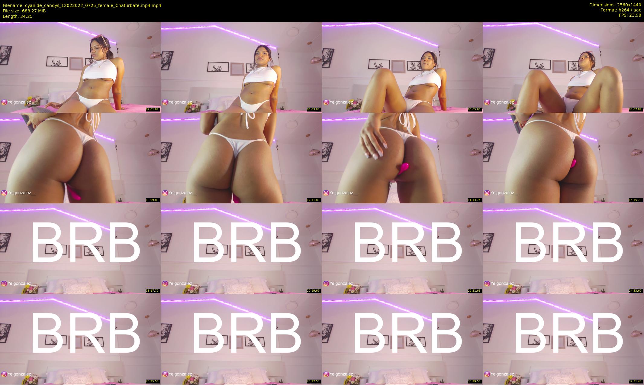 cyanide_candys — 35 minute Chaturbate female cam show recording, 1080p, Feb 12, 2022