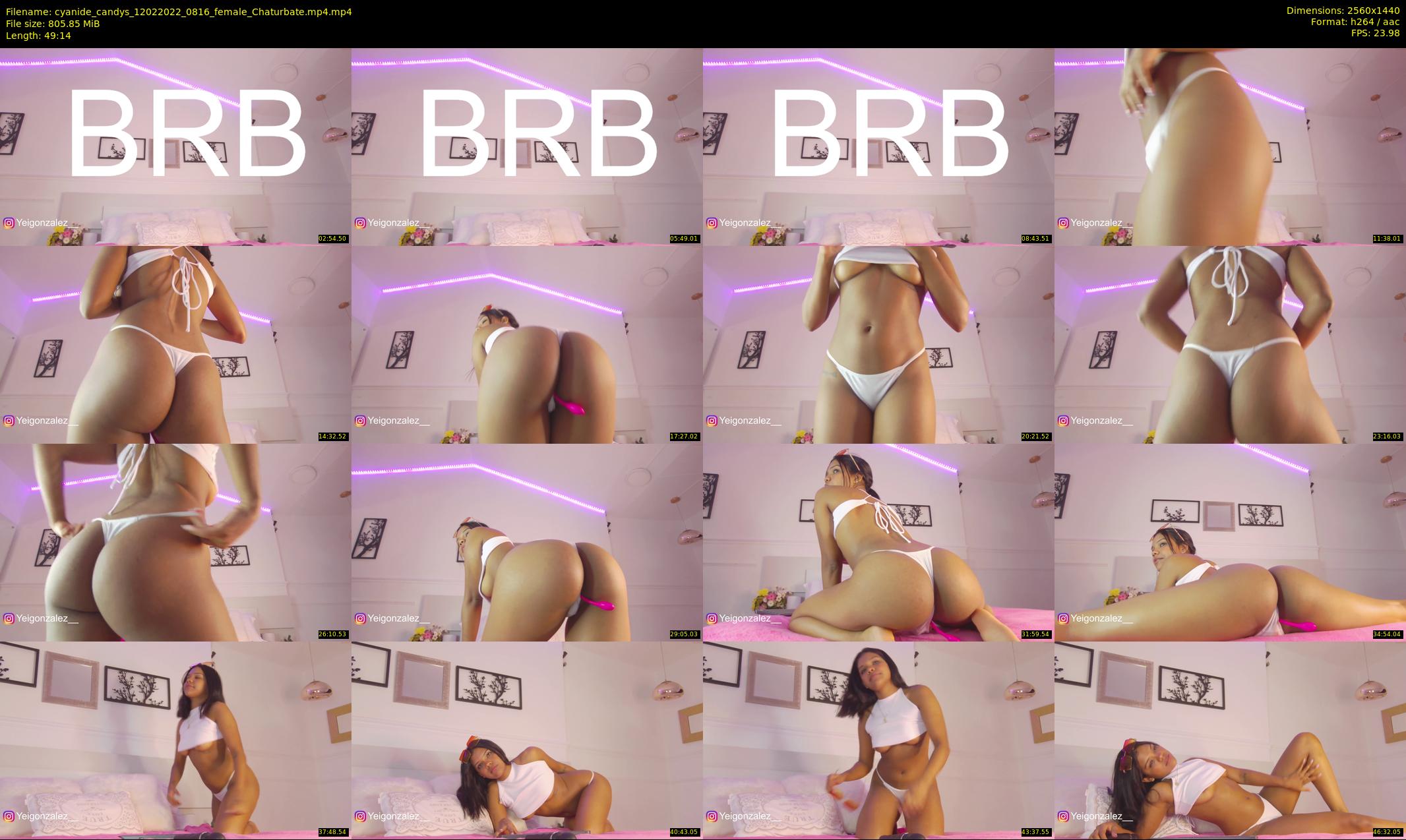cyanide_candys — 50 minute Chaturbate female cam show recording, 1080p, Feb 12, 2022