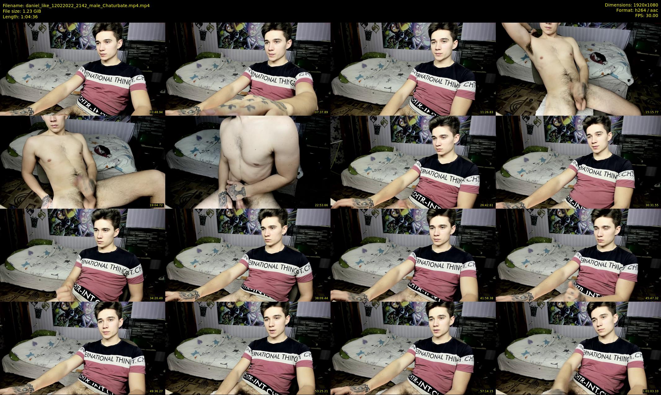 daniel_like — 65 minute Chaturbate male cam show recording, 1080p, Feb 12, 2022