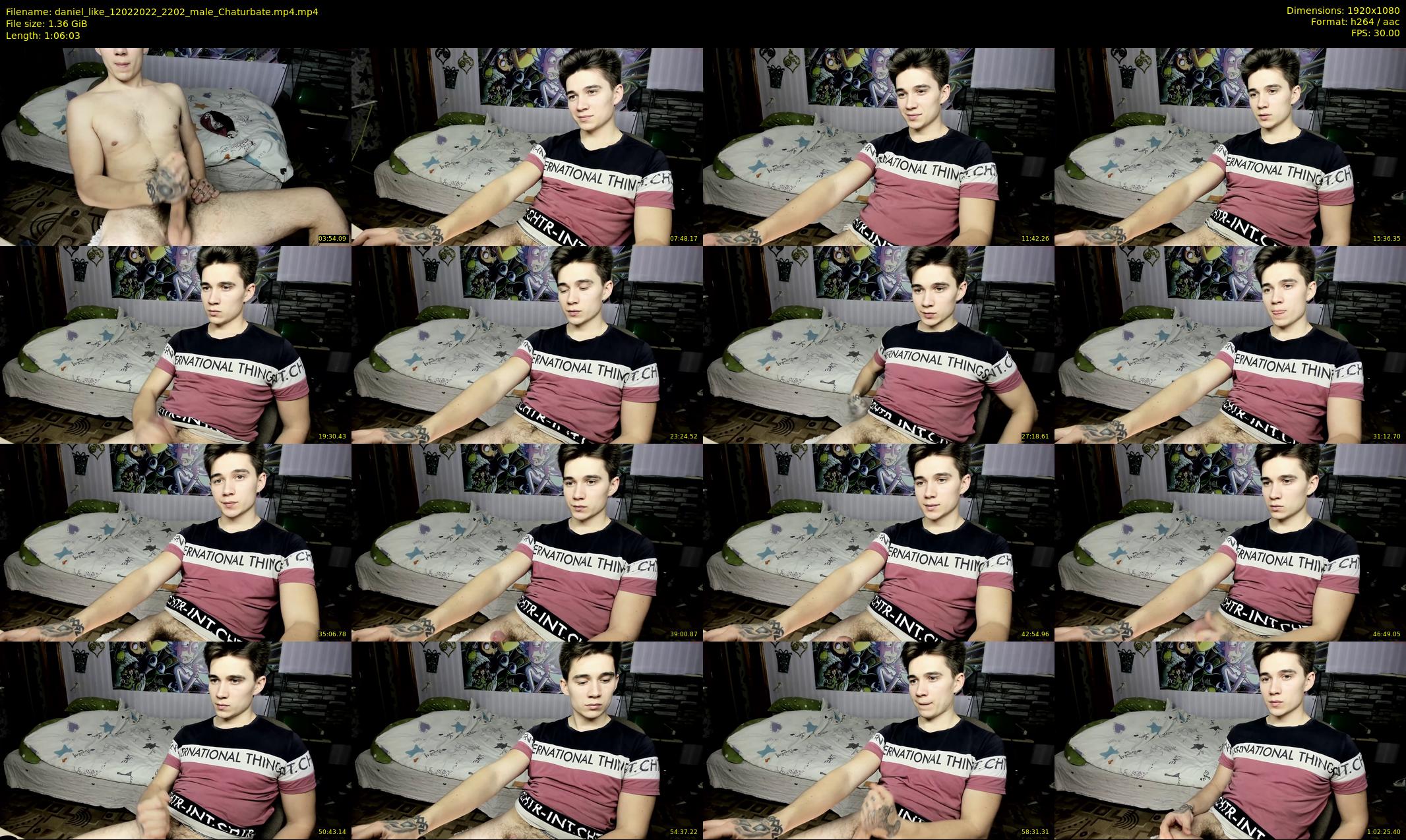 daniel_like — 67 minute Chaturbate male cam show recording, 1080p, Feb 12, 2022