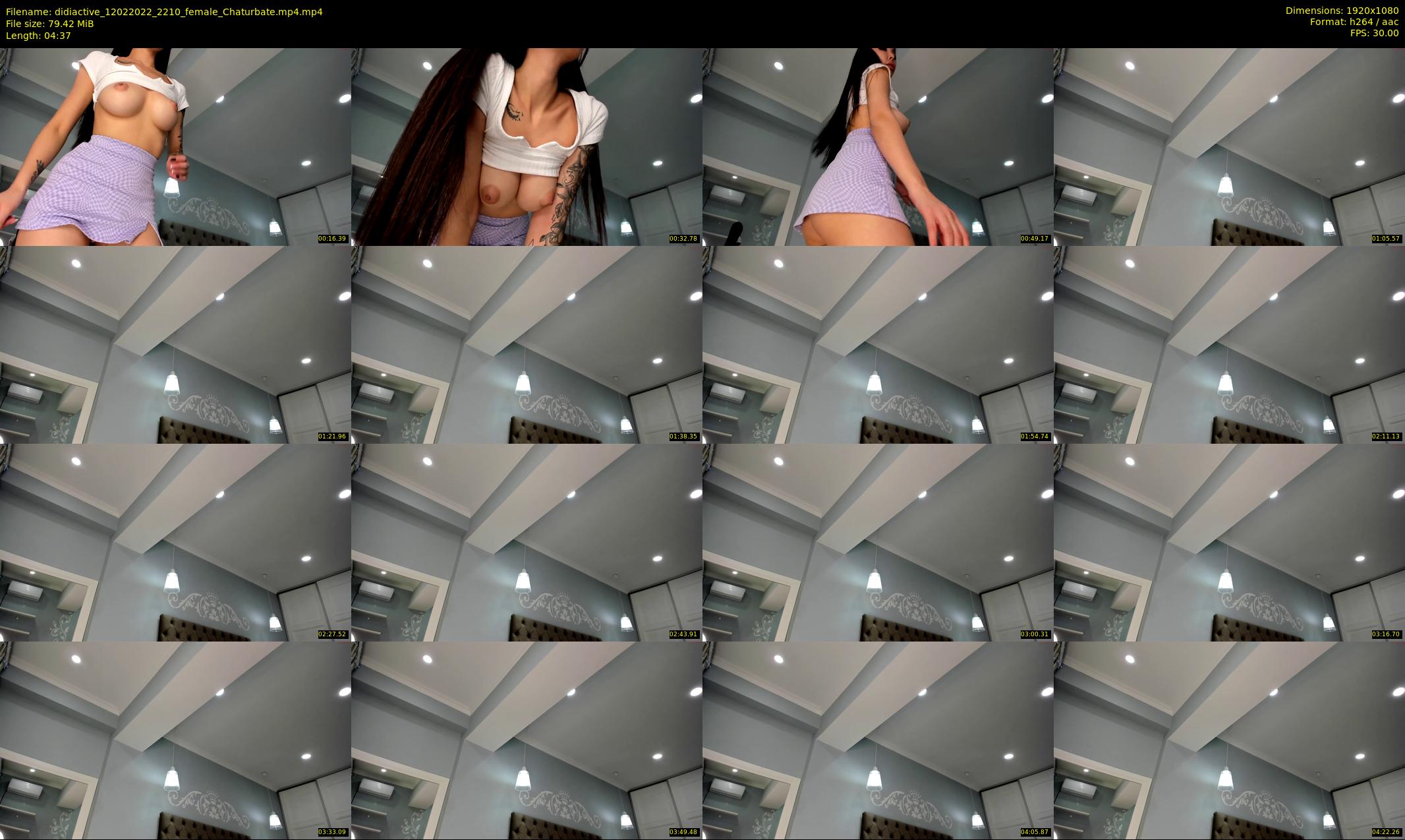 didiactive — 5 minute Chaturbate female cam show recording, 1080p, Feb 12, 2022