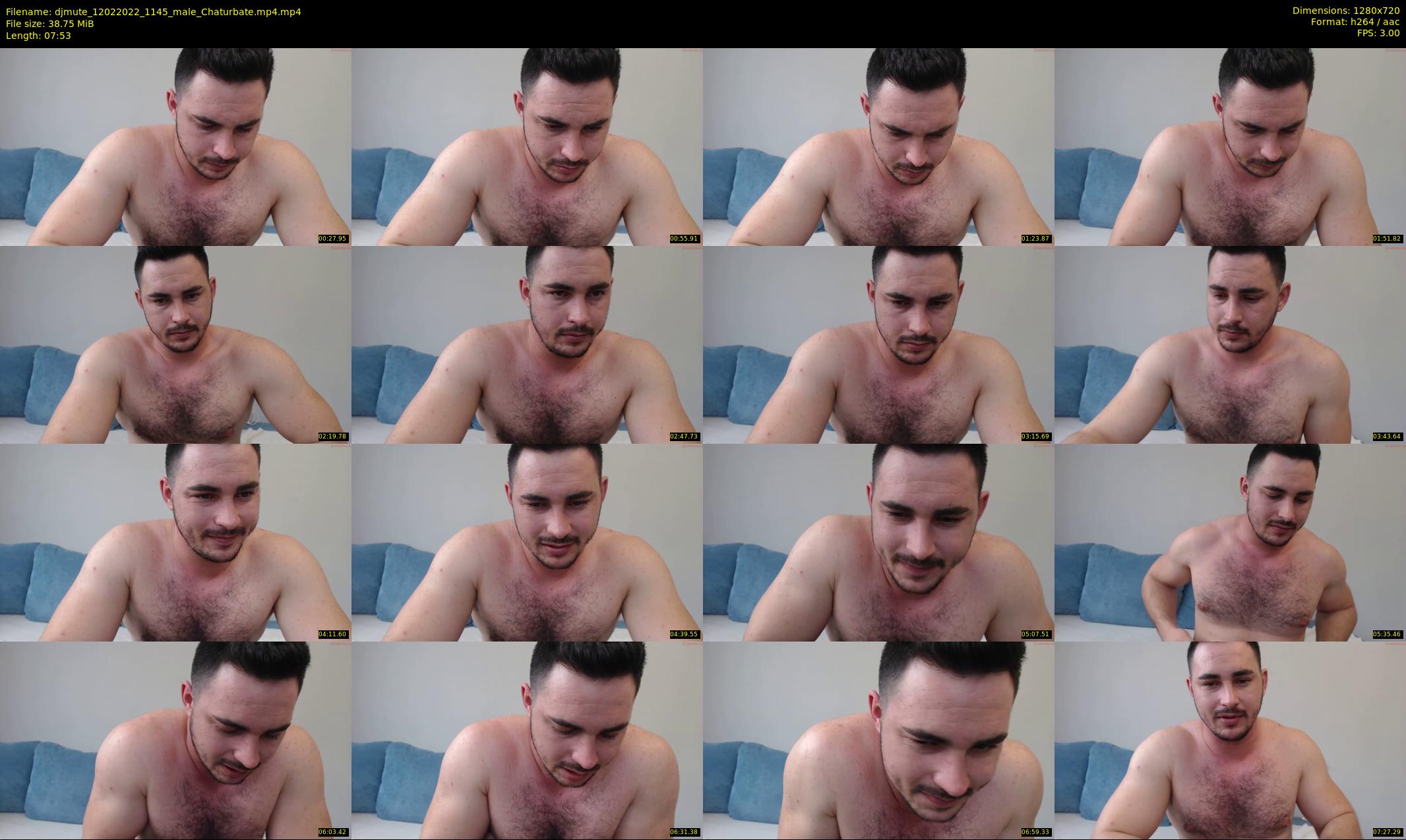 djmute — 8 minute Chaturbate male cam show recording, 720p, Feb 12, 2022