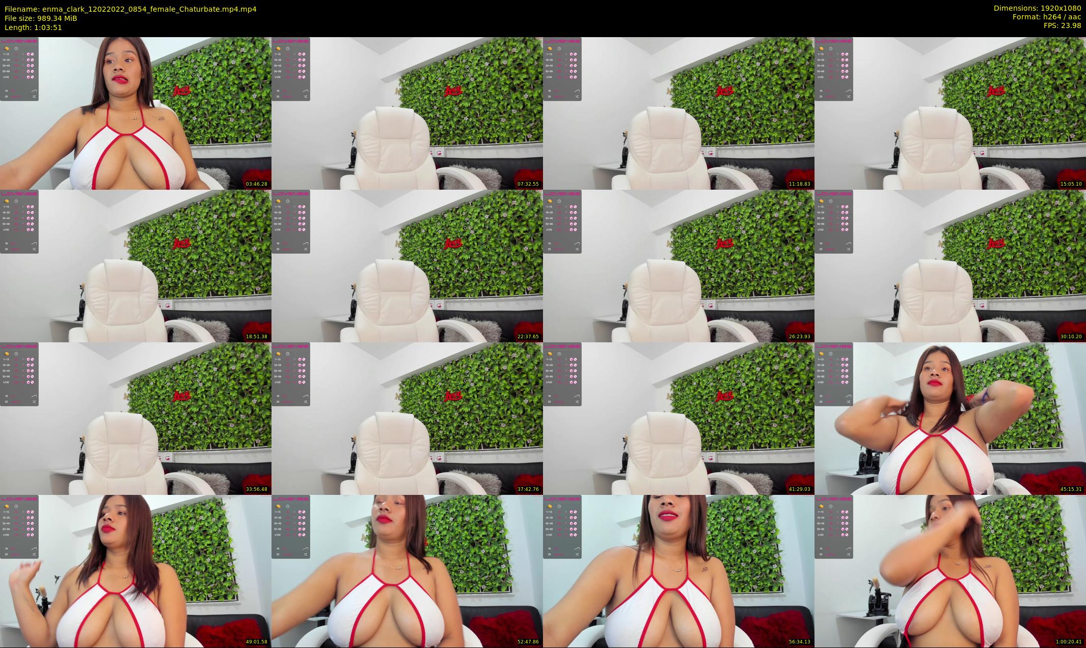 enma_clark — 64 minute Chaturbate female cam show recording, 1080p, Feb 12, 2022