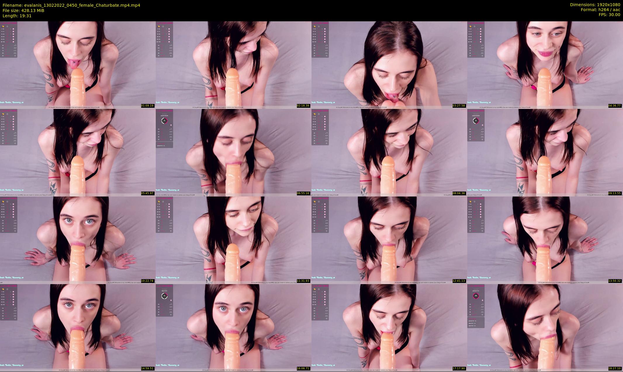 evalanis — 20 minute Chaturbate couple cam show recording, 1080p, Feb 13, 2022