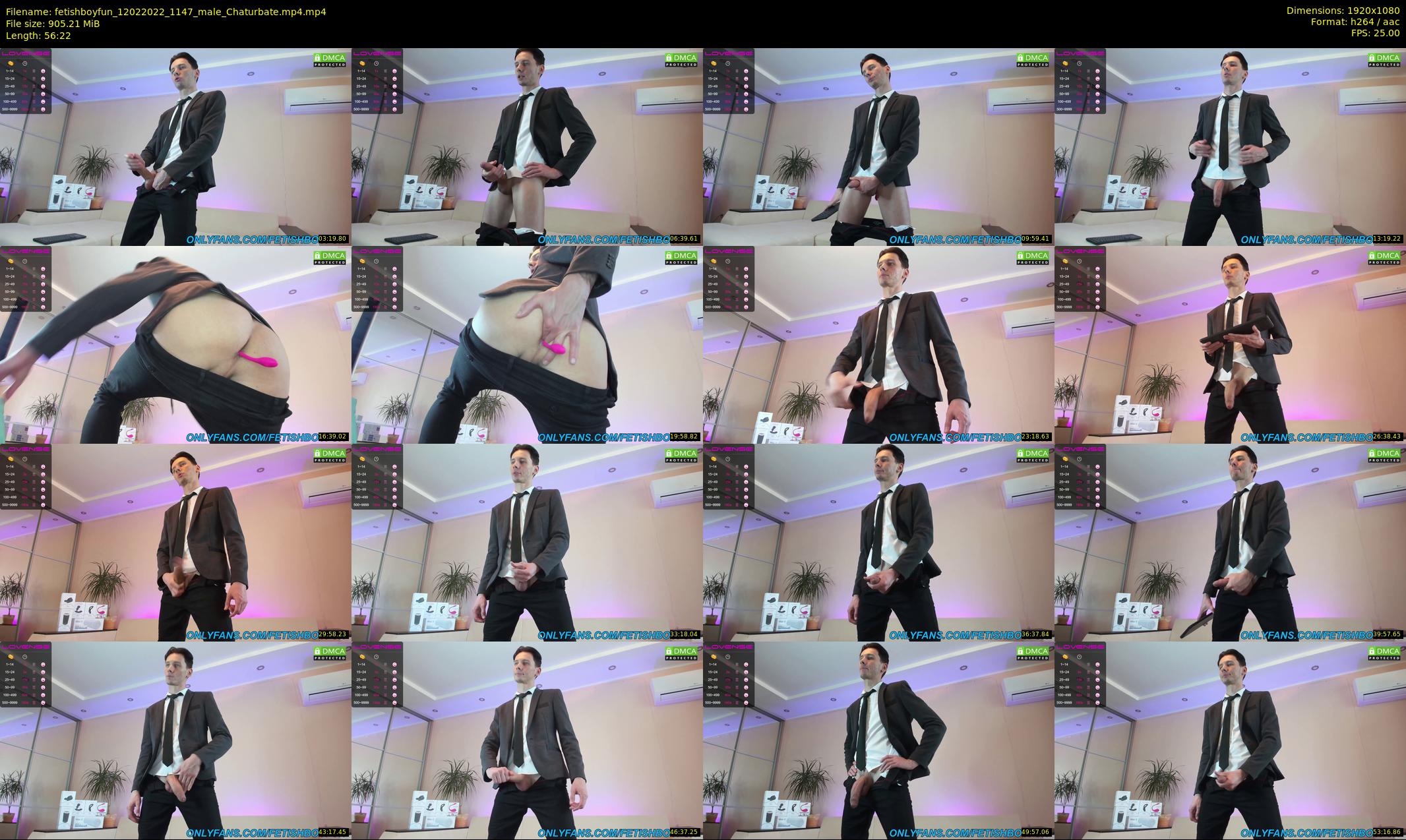 fetishboyfun — 57 minute Chaturbate male cam show recording, 1080p, Feb 12, 2022