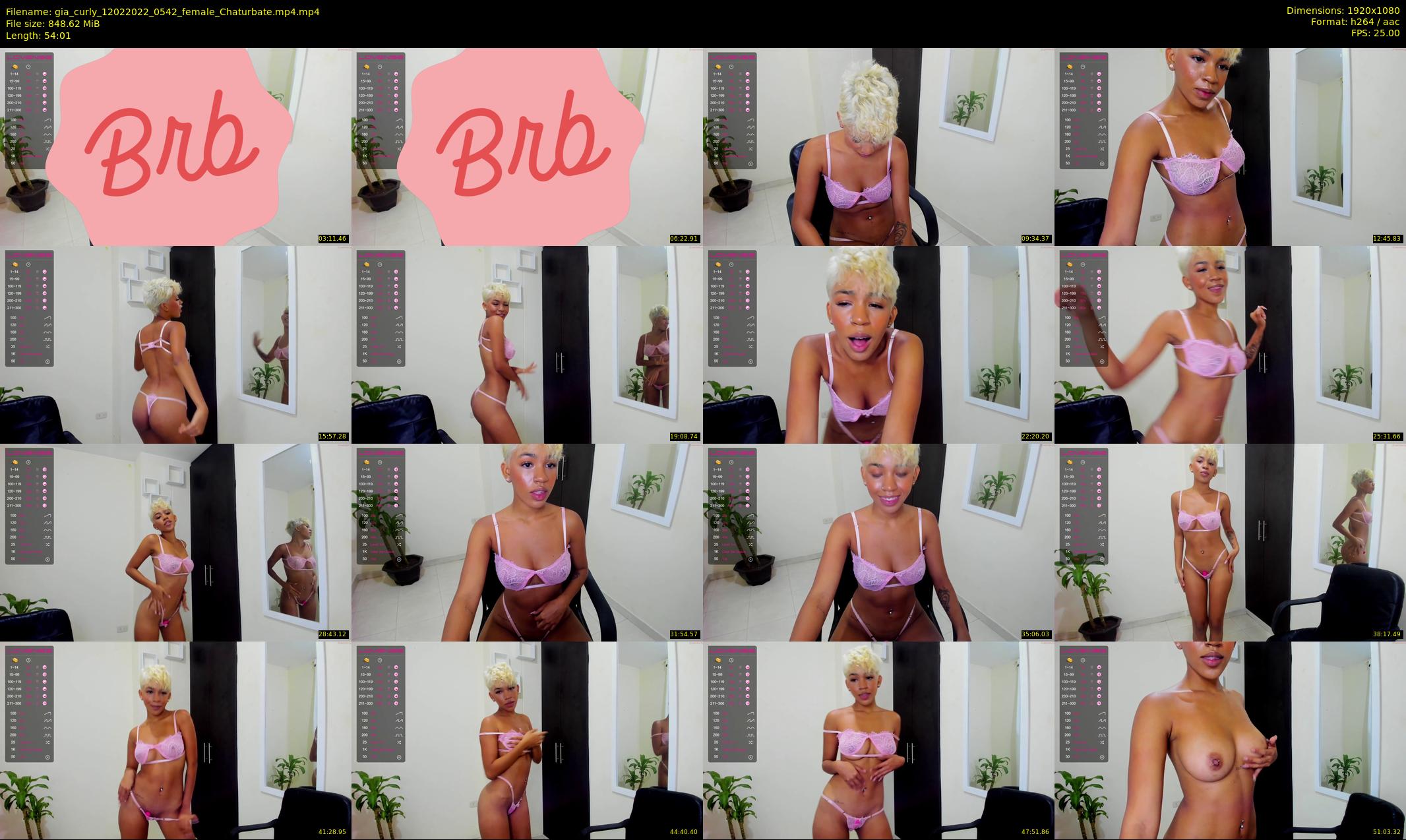 gia_curly — 55 minute Chaturbate female cam show recording, 1080p, Feb 12, 2022