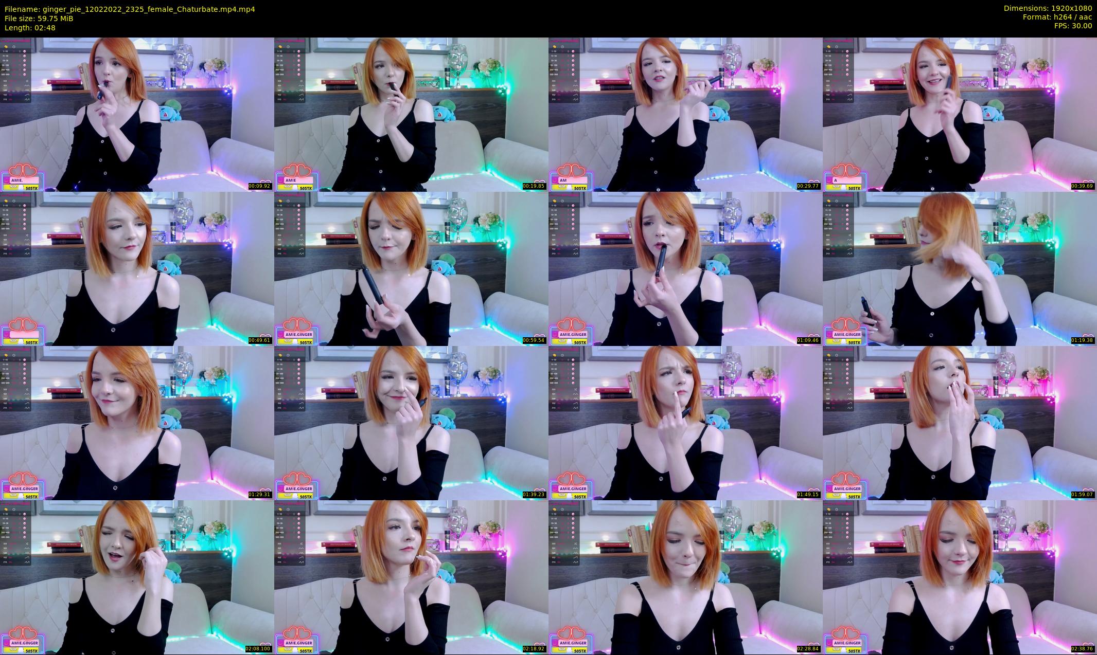 ginger_pie — 3 minute Chaturbate female cam show recording, 1080p, Feb 12, 2022