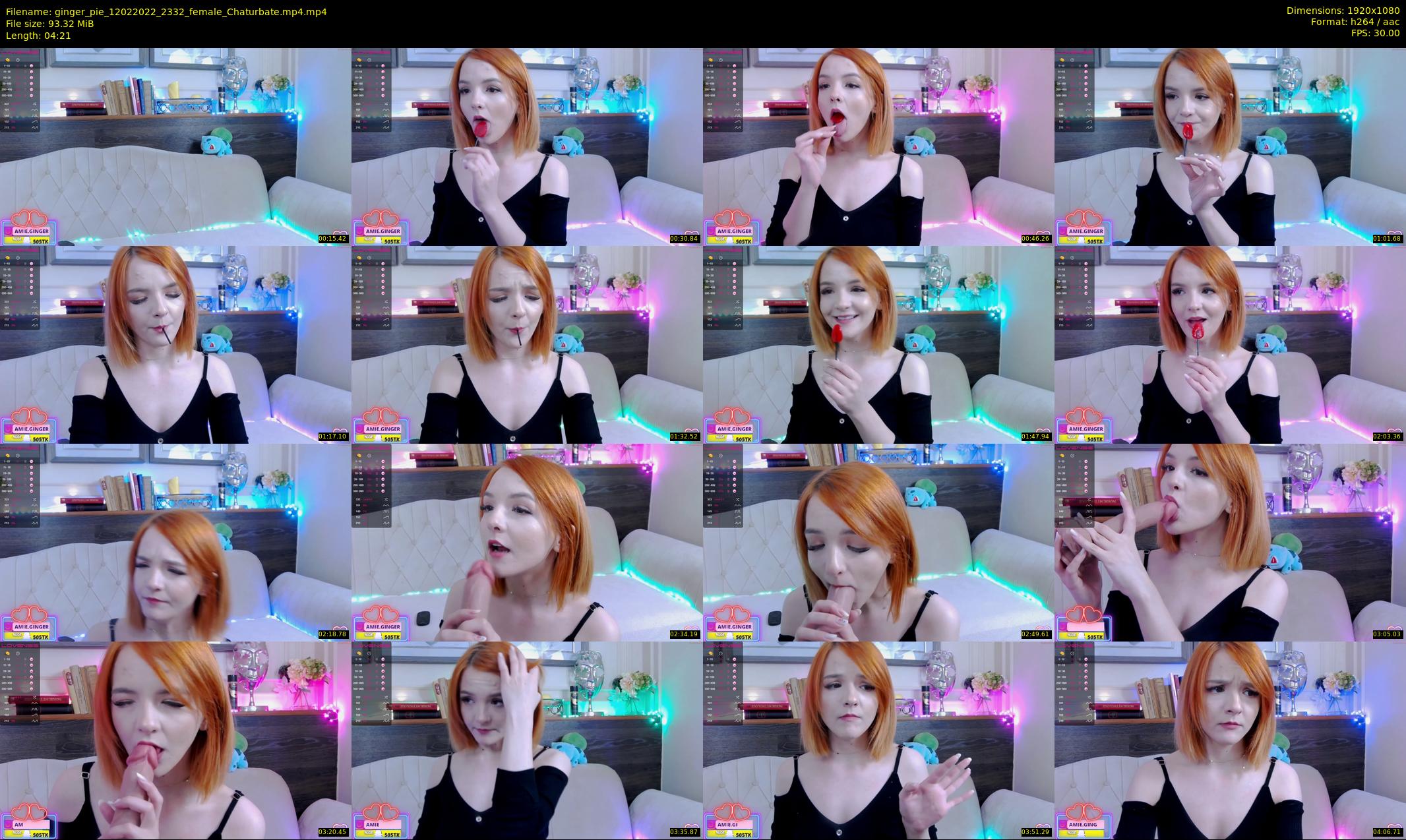 ginger_pie — 5 minute Chaturbate female cam show recording, 1080p, Feb 12, 2022