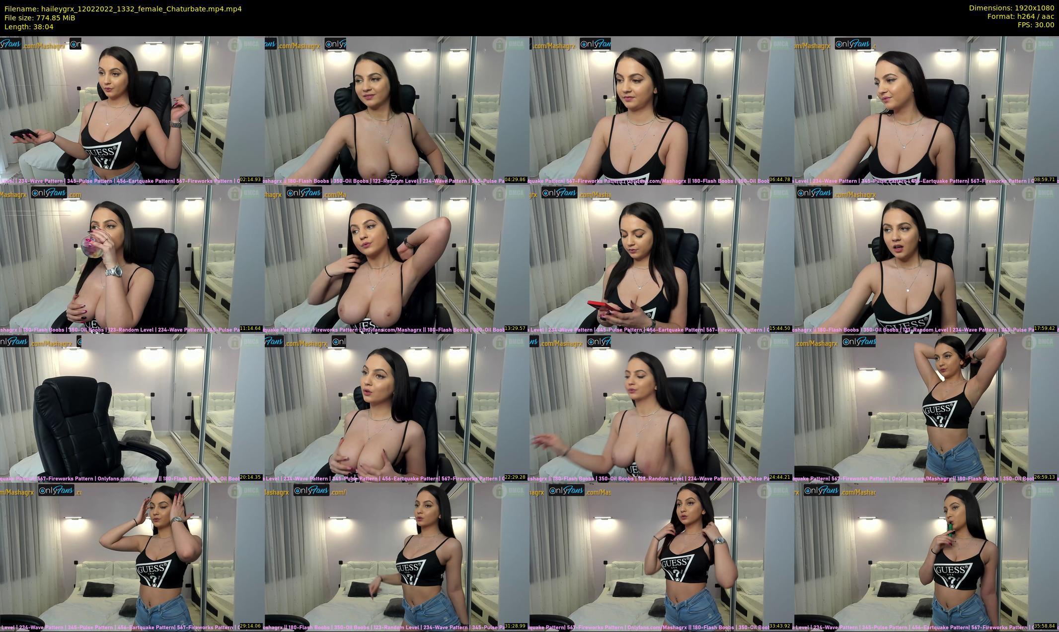 haileygrx — 39 minute Chaturbate female cam show recording, 1080p, Feb 12, 2022