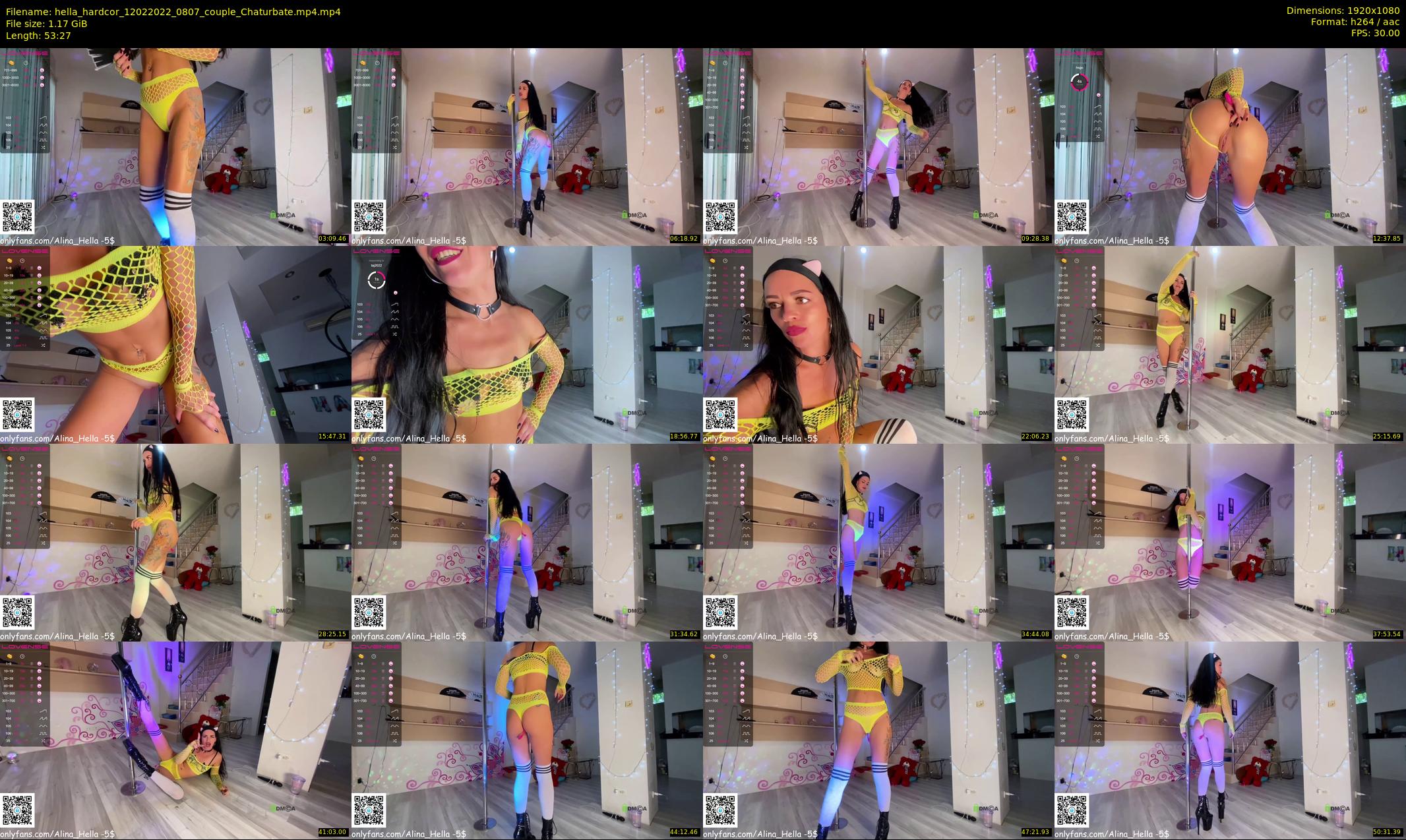 hella_hardcor — 54 minute Chaturbate female cam show recording, 1080p, Feb 12, 2022