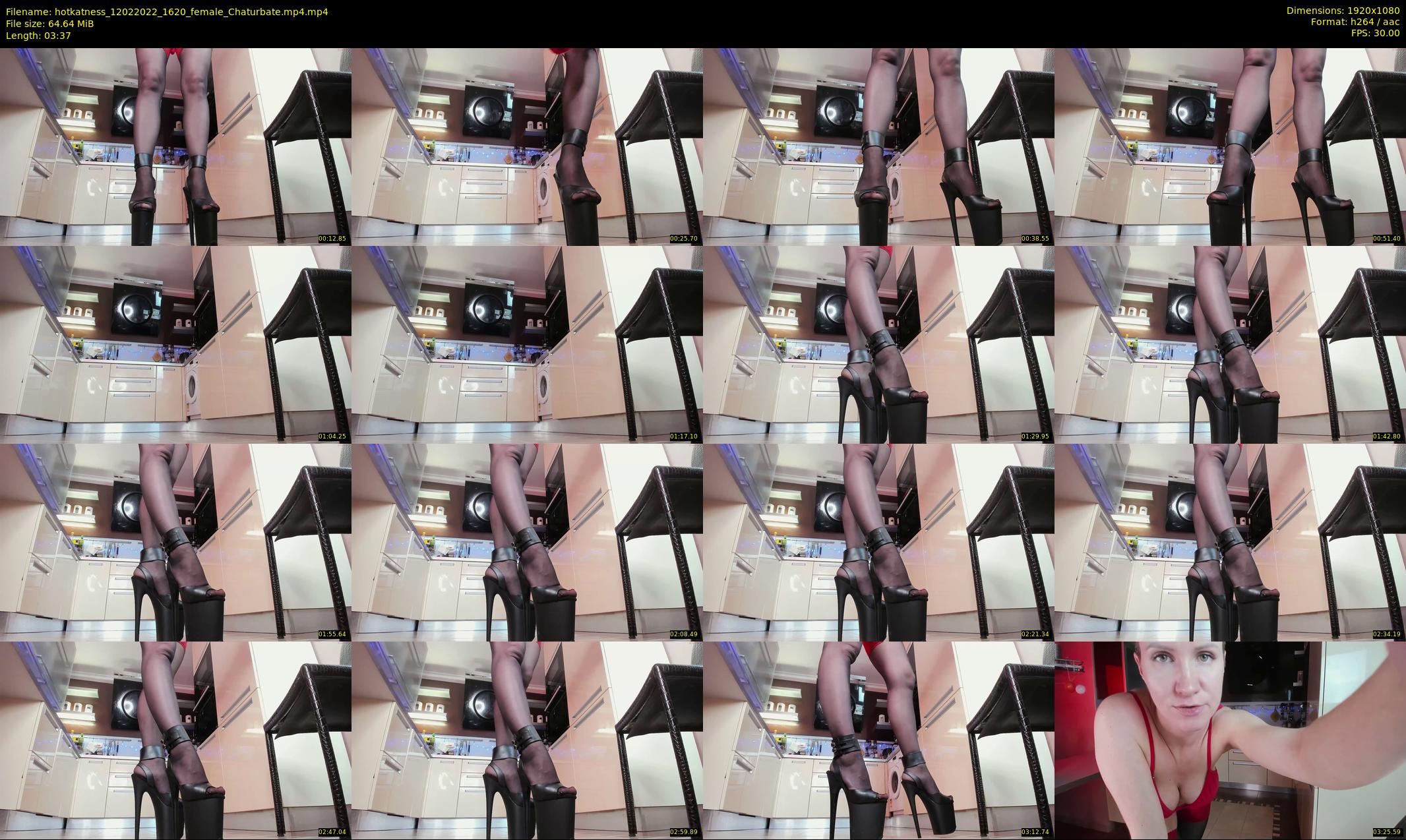 hotkatness — 4 minute Chaturbate female cam show recording, 1080p, Feb 12, 2022