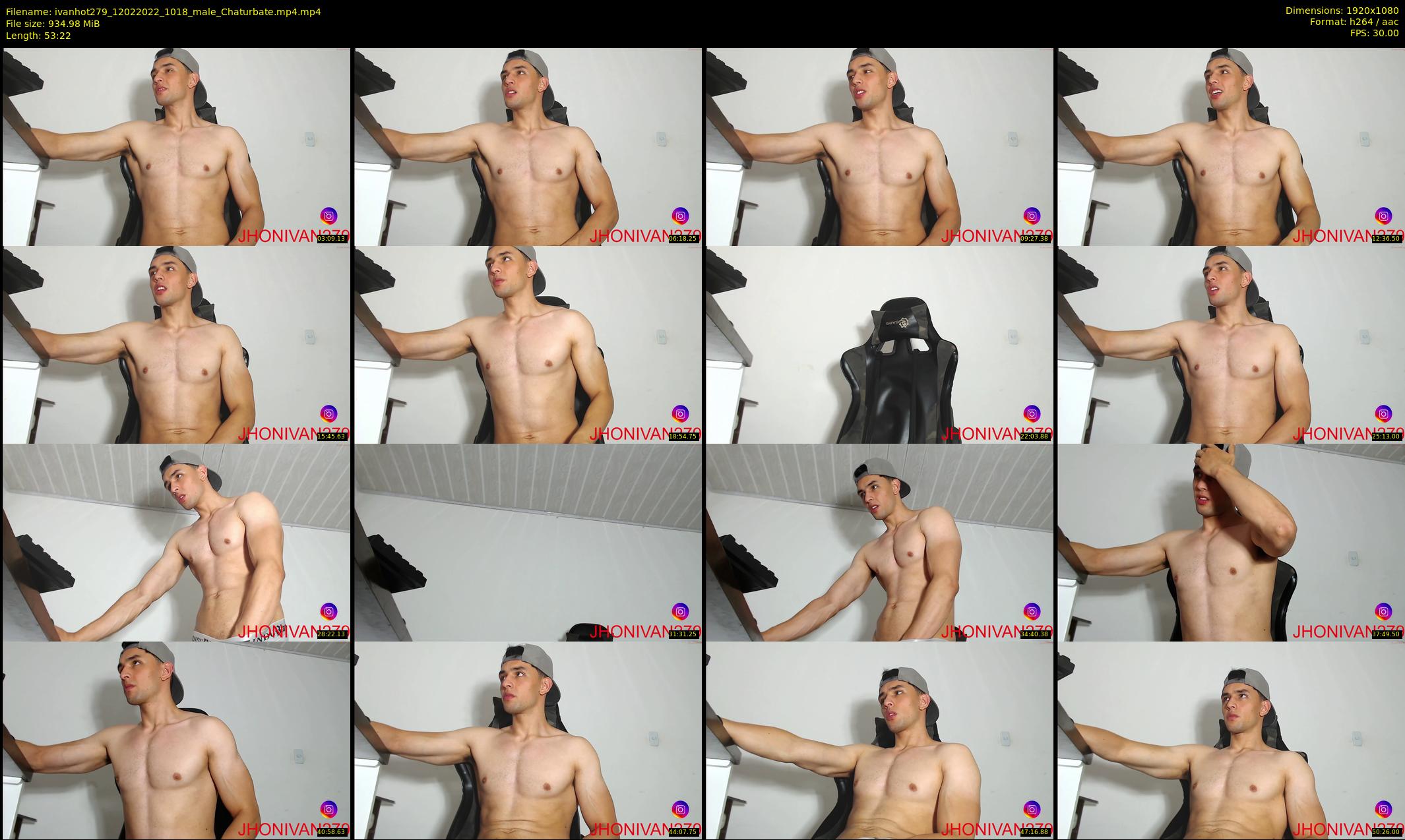 ivanhot279 — 54 minute Chaturbate male cam show recording, 1080p, Feb 12, 2022