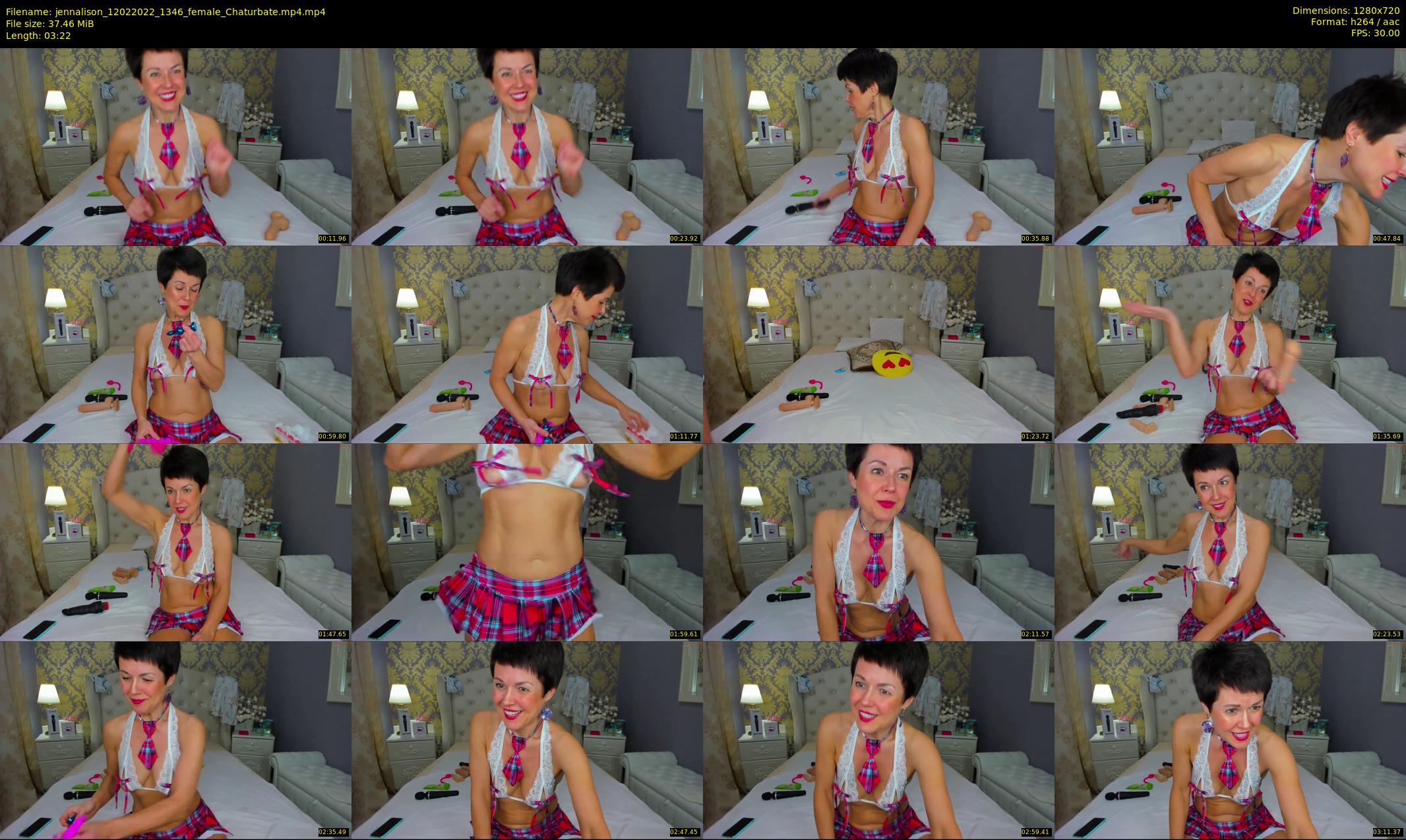 jennalison — 4 minute Chaturbate female cam show recording, 720p, Feb 12, 2022