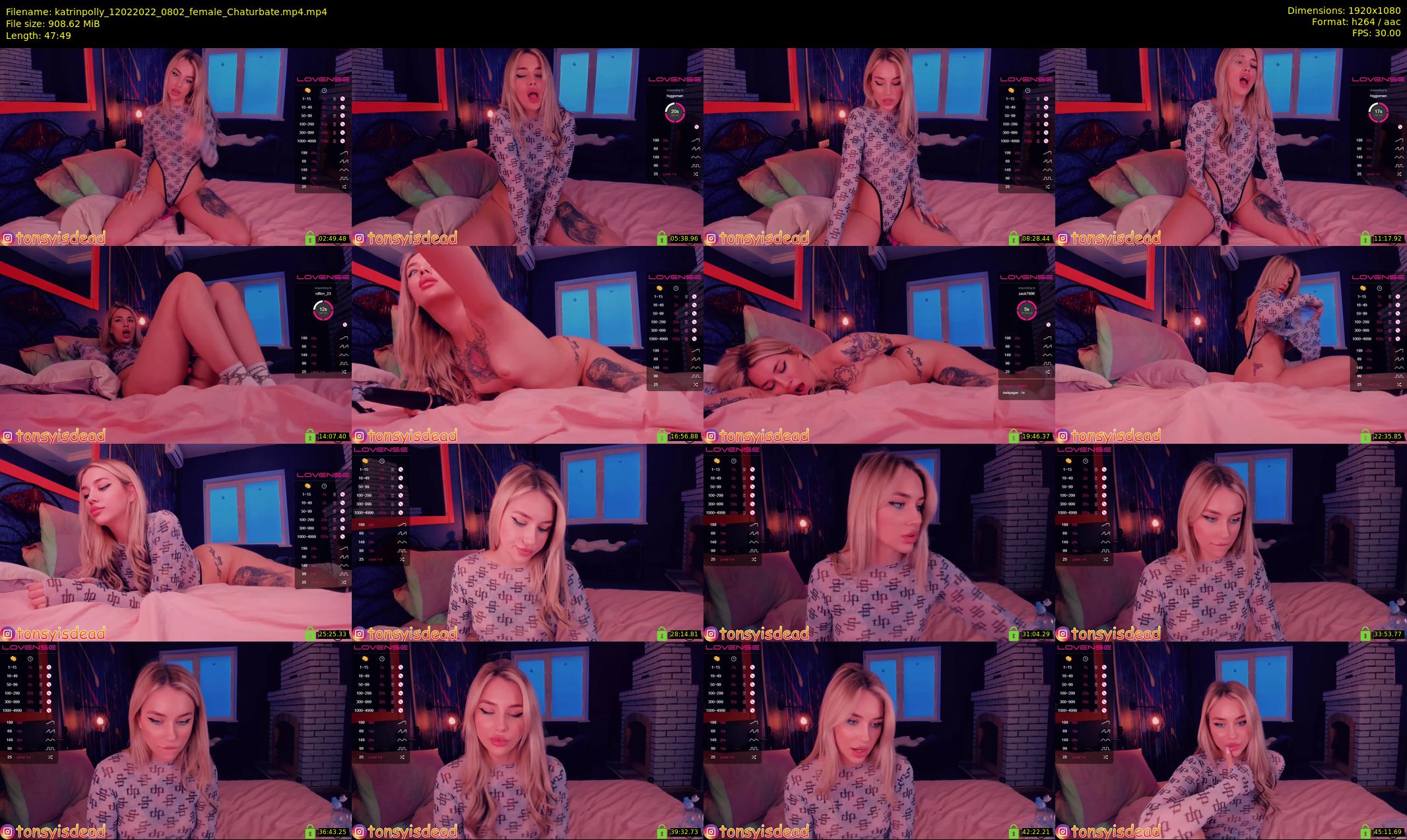 katrinpolly — 48 minute Chaturbate couple cam show recording, 1080p, Feb 12, 2022