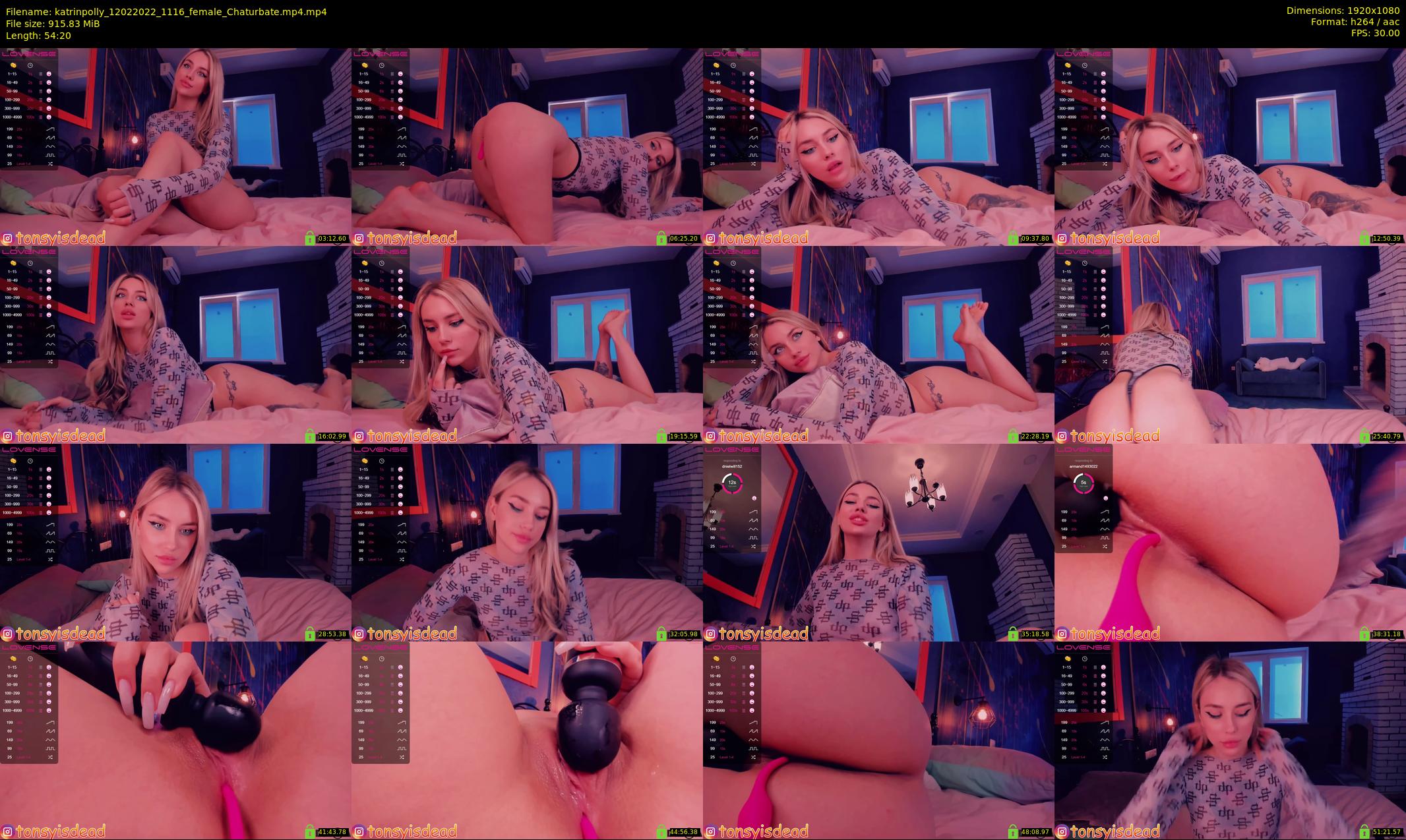 katrinpolly — 55 minute Chaturbate couple cam show recording, 1080p, Feb 12, 2022