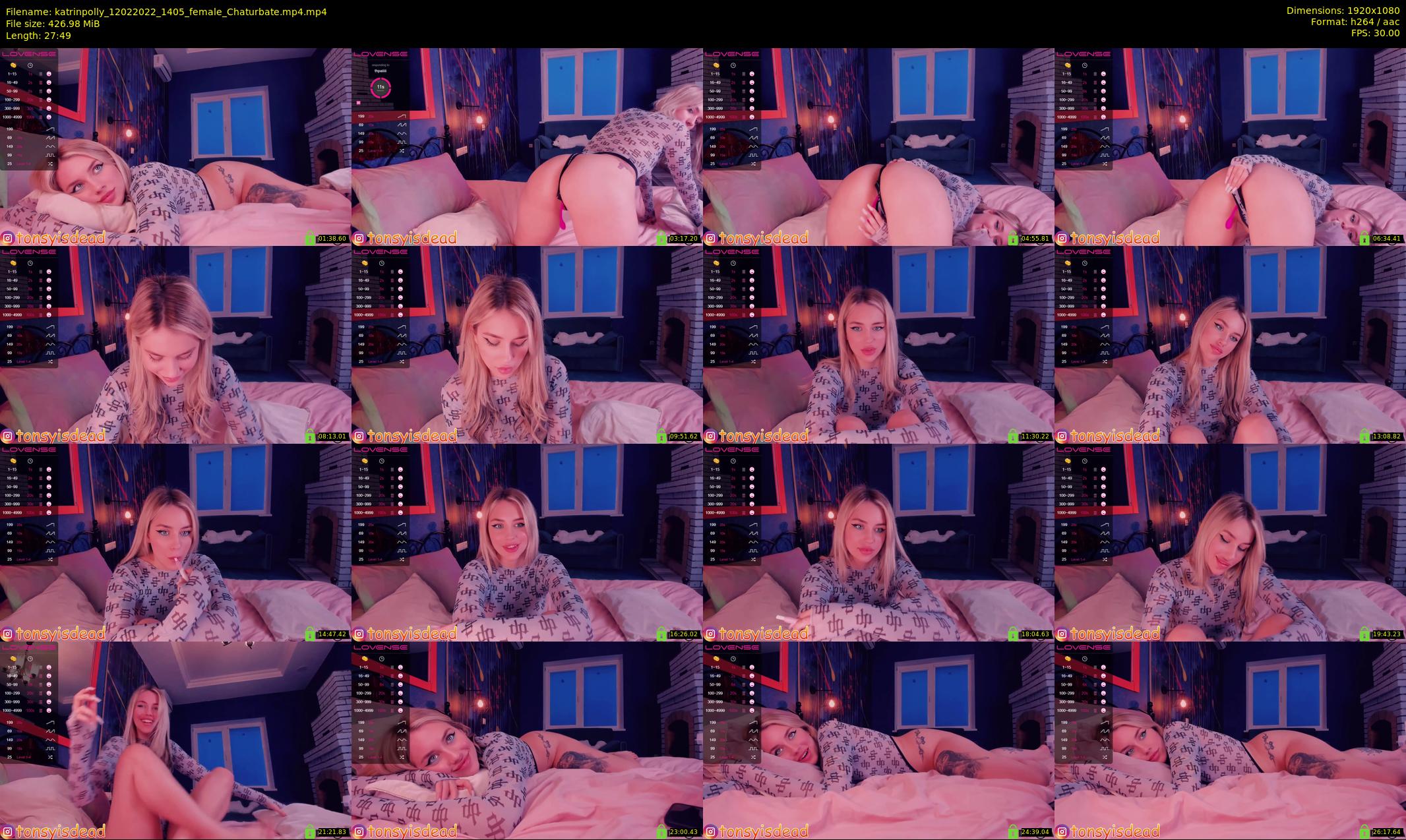 katrinpolly — 28 minute Chaturbate couple cam show recording, 1080p, Feb 12, 2022