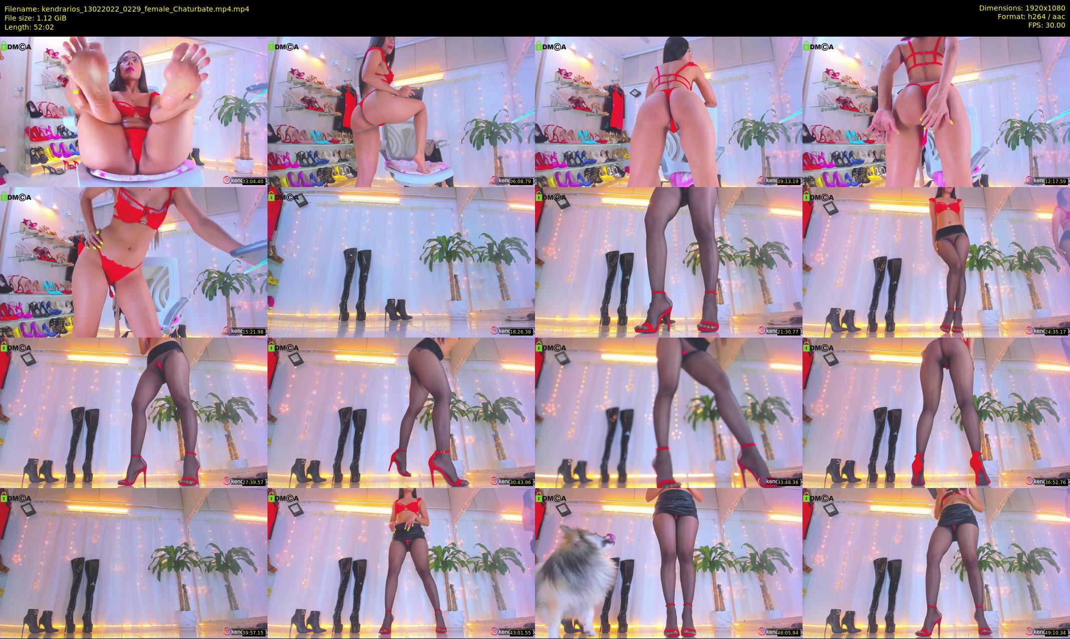 kendrarios — 53 minute Chaturbate female cam show recording, 1080p, Feb 13, 2022