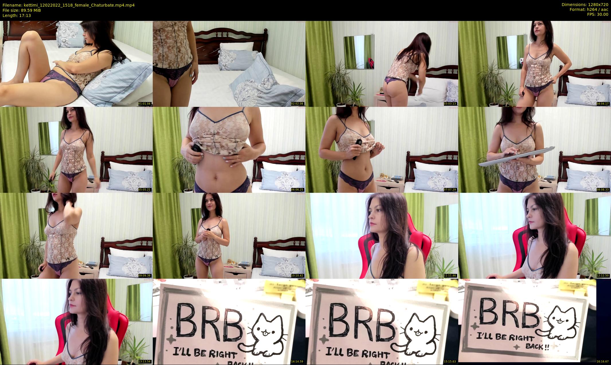 kettimi — 18 minute Chaturbate female cam show recording, 720p, Feb 12, 2022