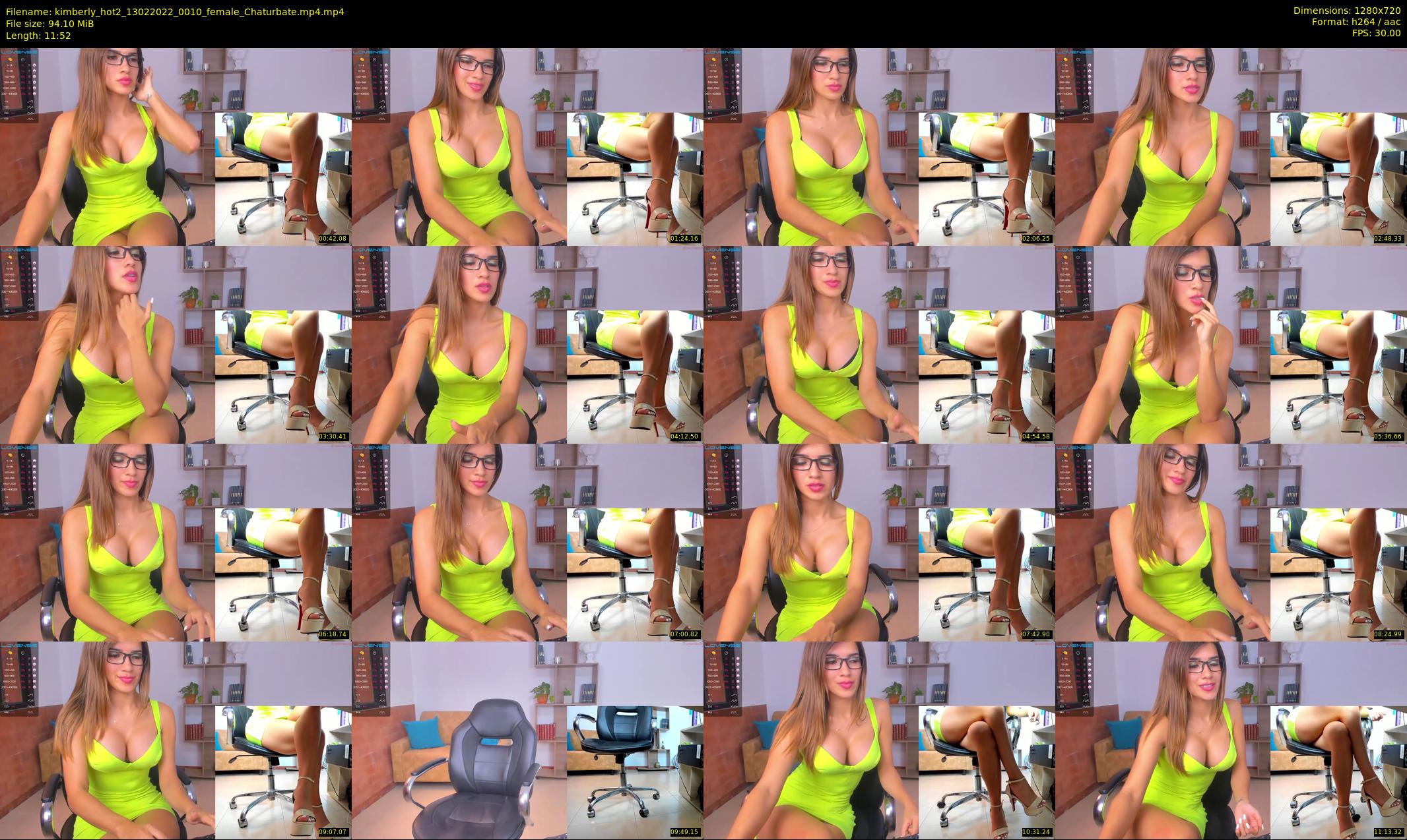 kimberly_hot2 — 12 minute Chaturbate female cam show recording, 720p, Feb 13, 2022