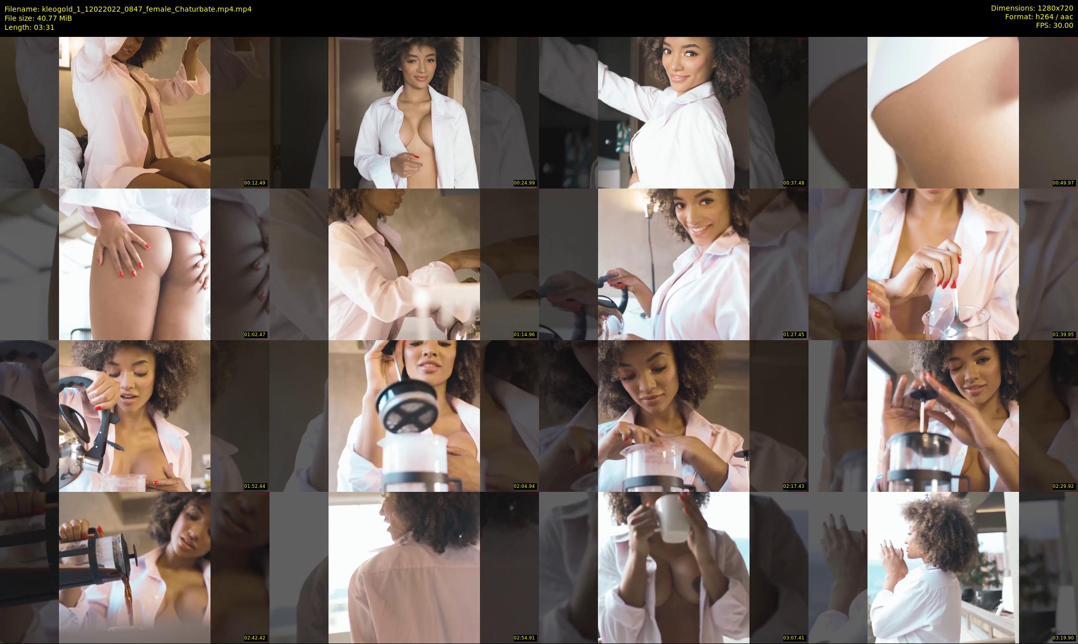 kleogold_1 — 4 minute Chaturbate female cam show recording, 720p, Feb 12, 2022