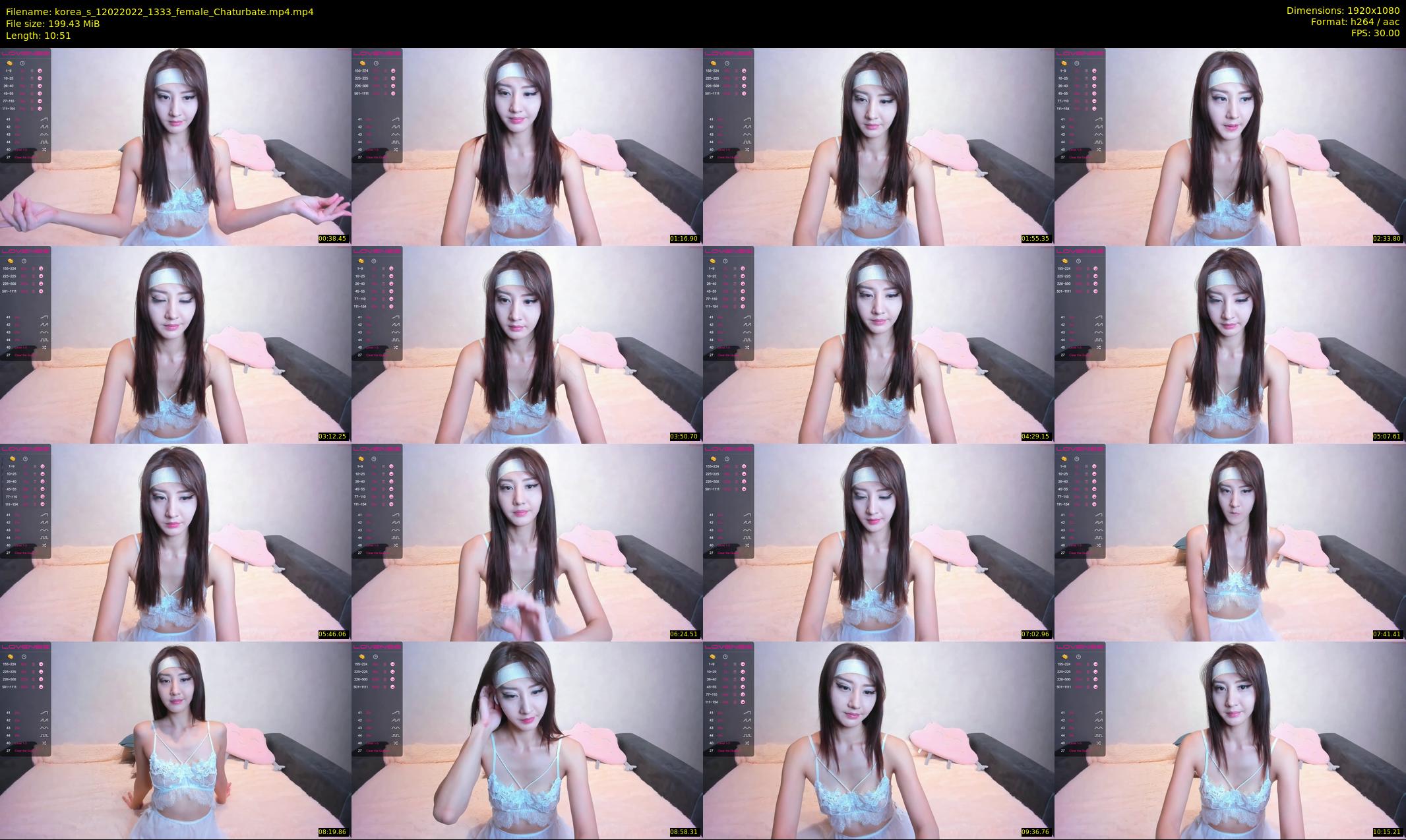 korea_s — 11 minute Chaturbate female cam show recording, 1080p, Feb 12, 2022
