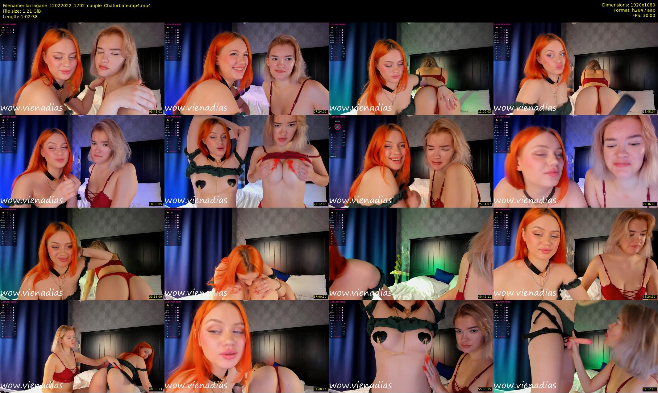 larragane — 63 minute Chaturbate couple cam show recording, 1080p, Feb 12, 2022