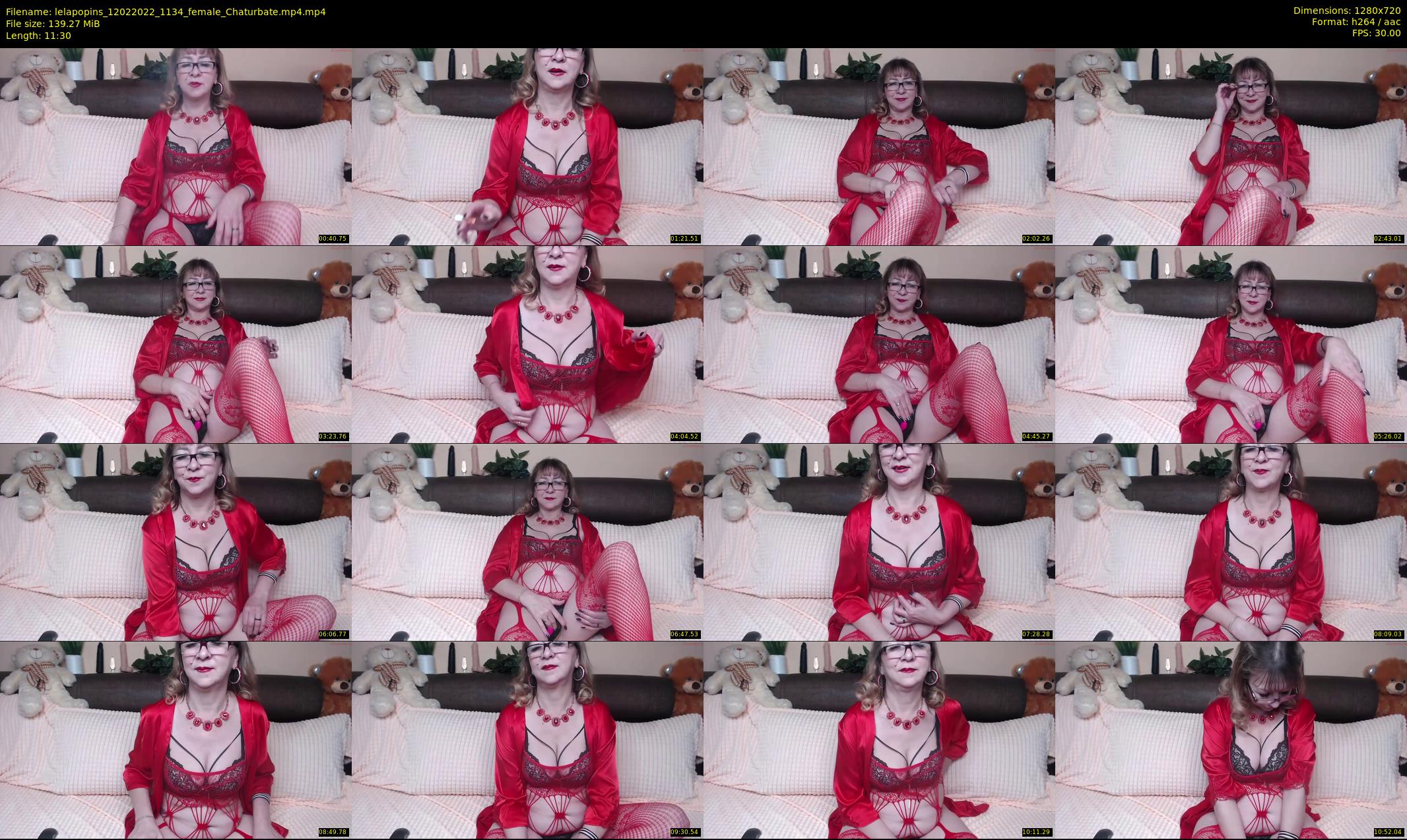 lelapopins — 12 minute Chaturbate female cam show recording, 720p, Feb 12, 2022