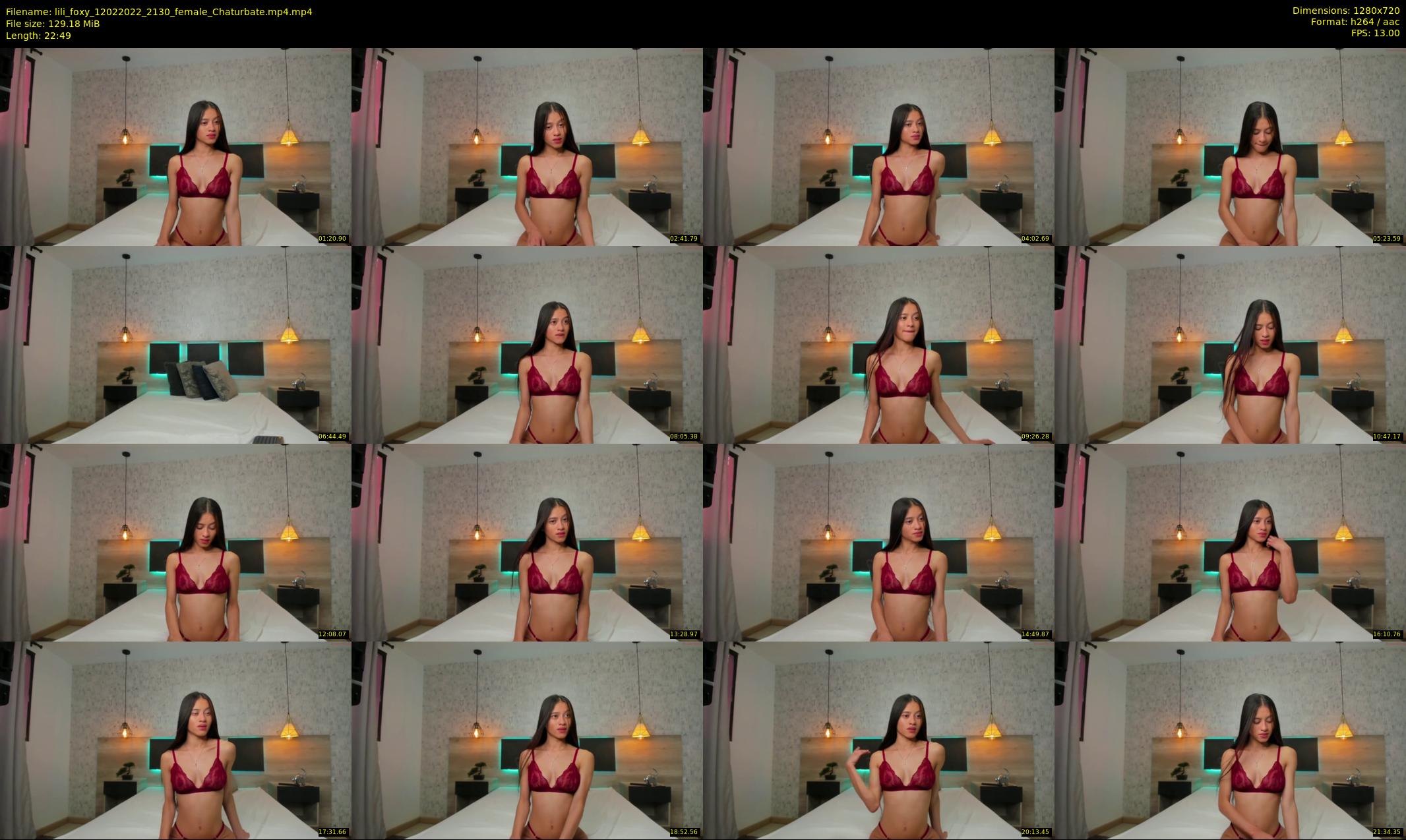 lili_foxy — 23 minute Chaturbate female cam show recording, 720p, Feb 12, 2022