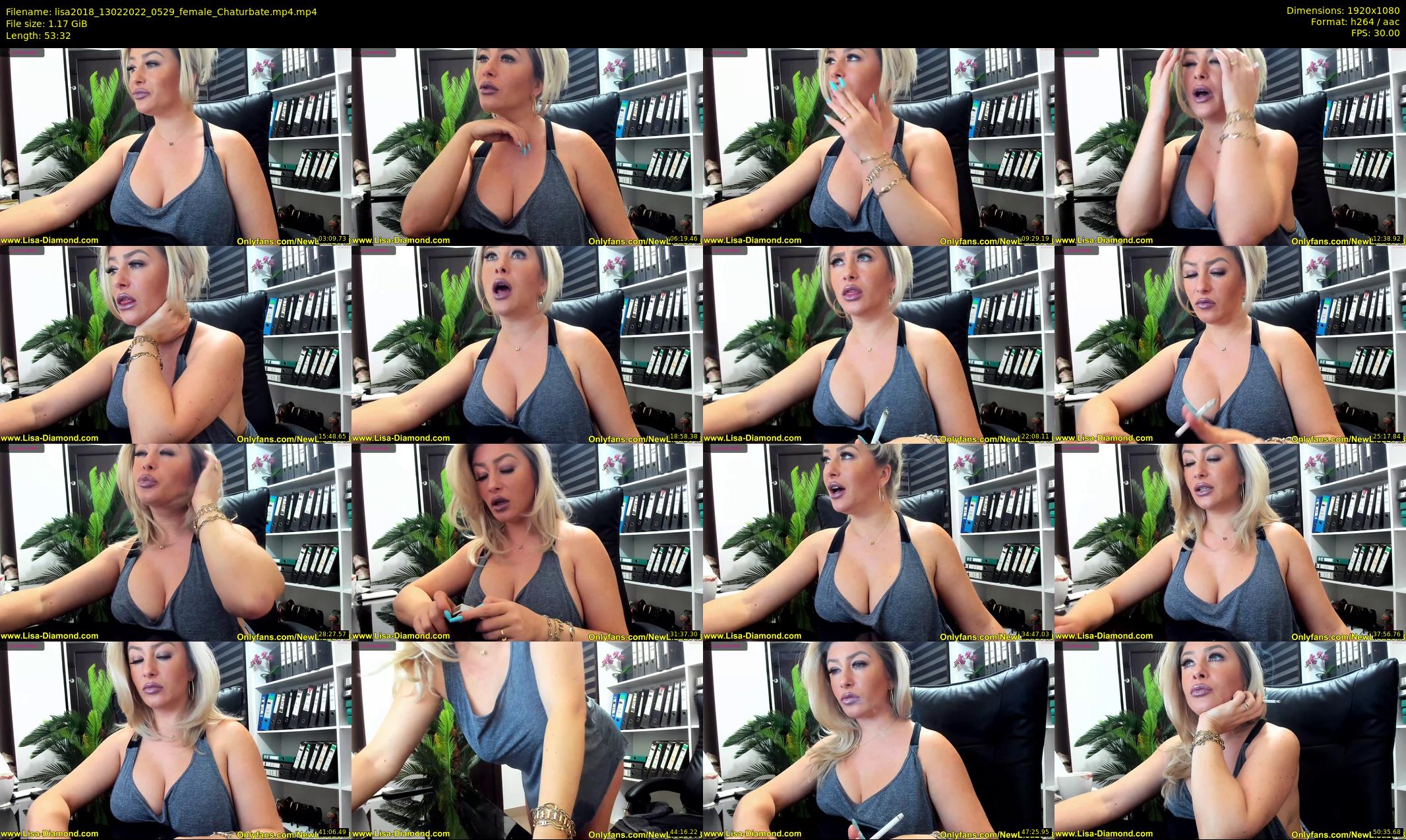 lisa2018 — 54 minute Chaturbate female cam show recording, 1080p, Feb 13, 2022