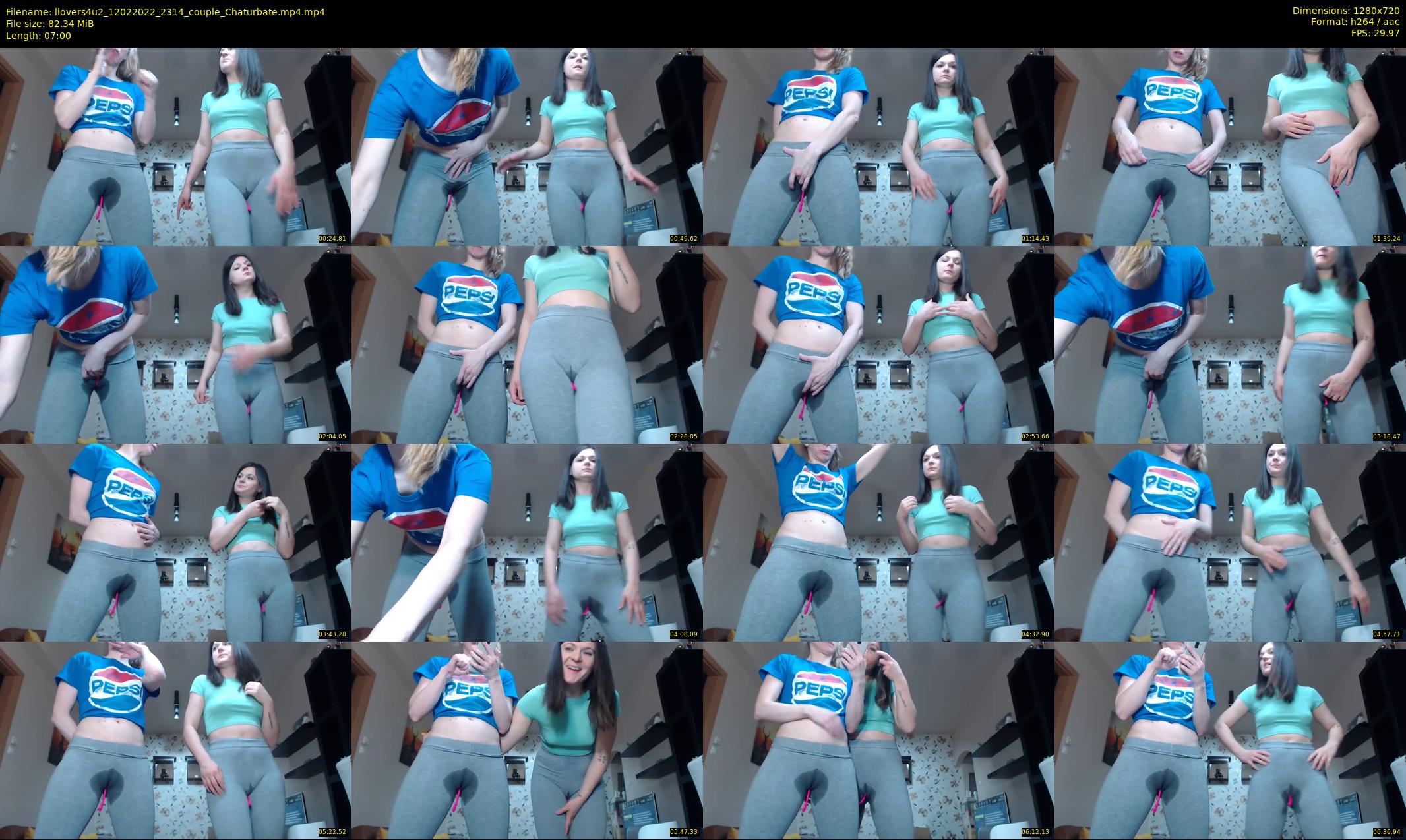 llovers4u2 — 7 minute Chaturbate couple cam show recording, 720p, Feb 12, 2022