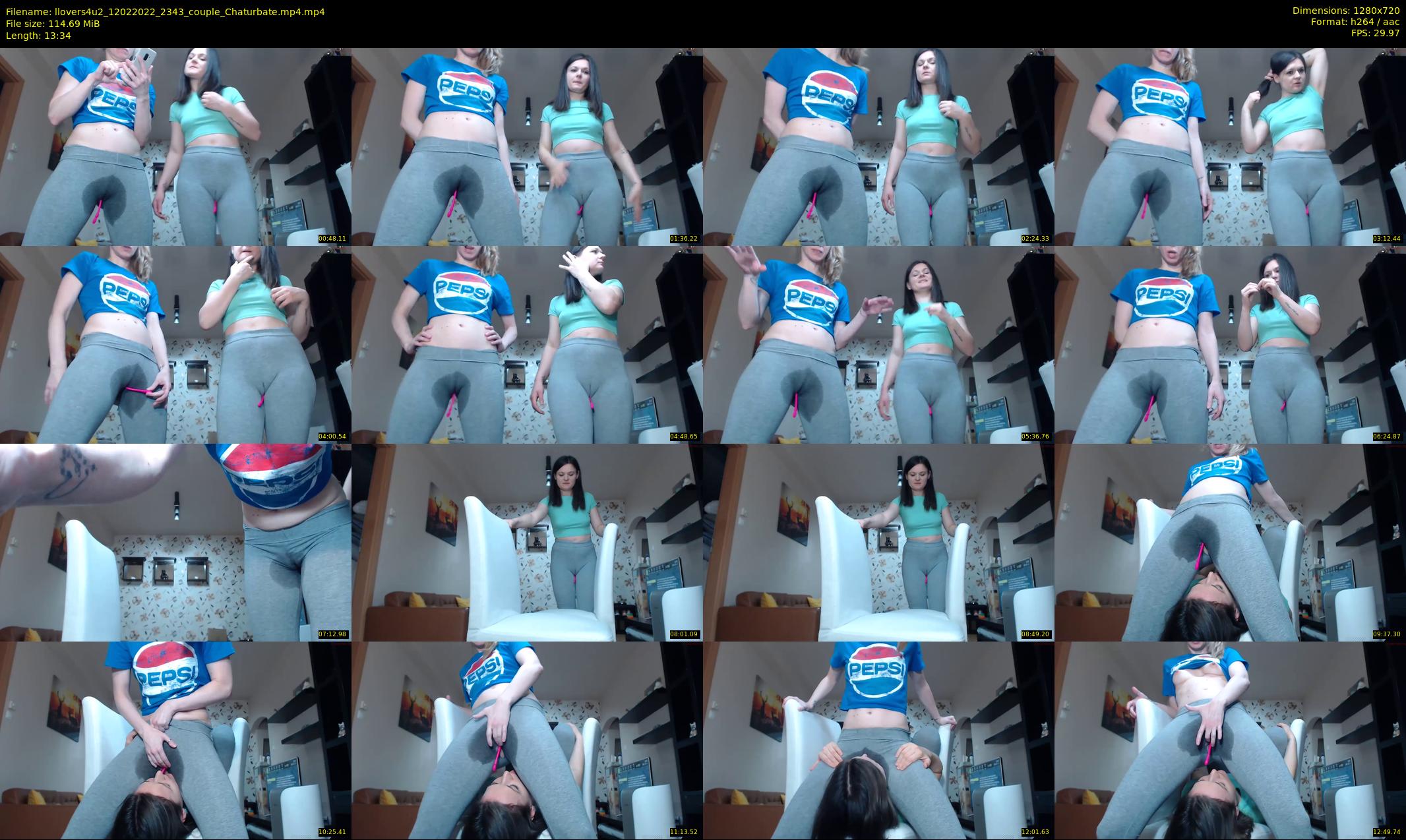 llovers4u2 — 14 minute Chaturbate couple cam show recording, 720p, Feb 12, 2022