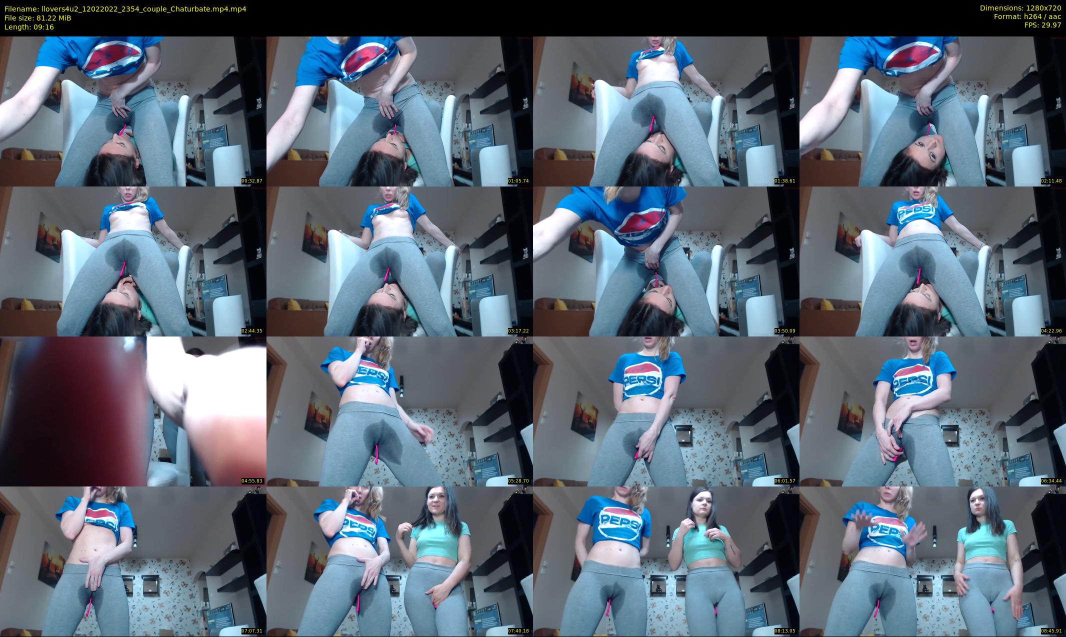 llovers4u2 — 10 minute Chaturbate couple cam show recording, 720p, Feb 12, 2022