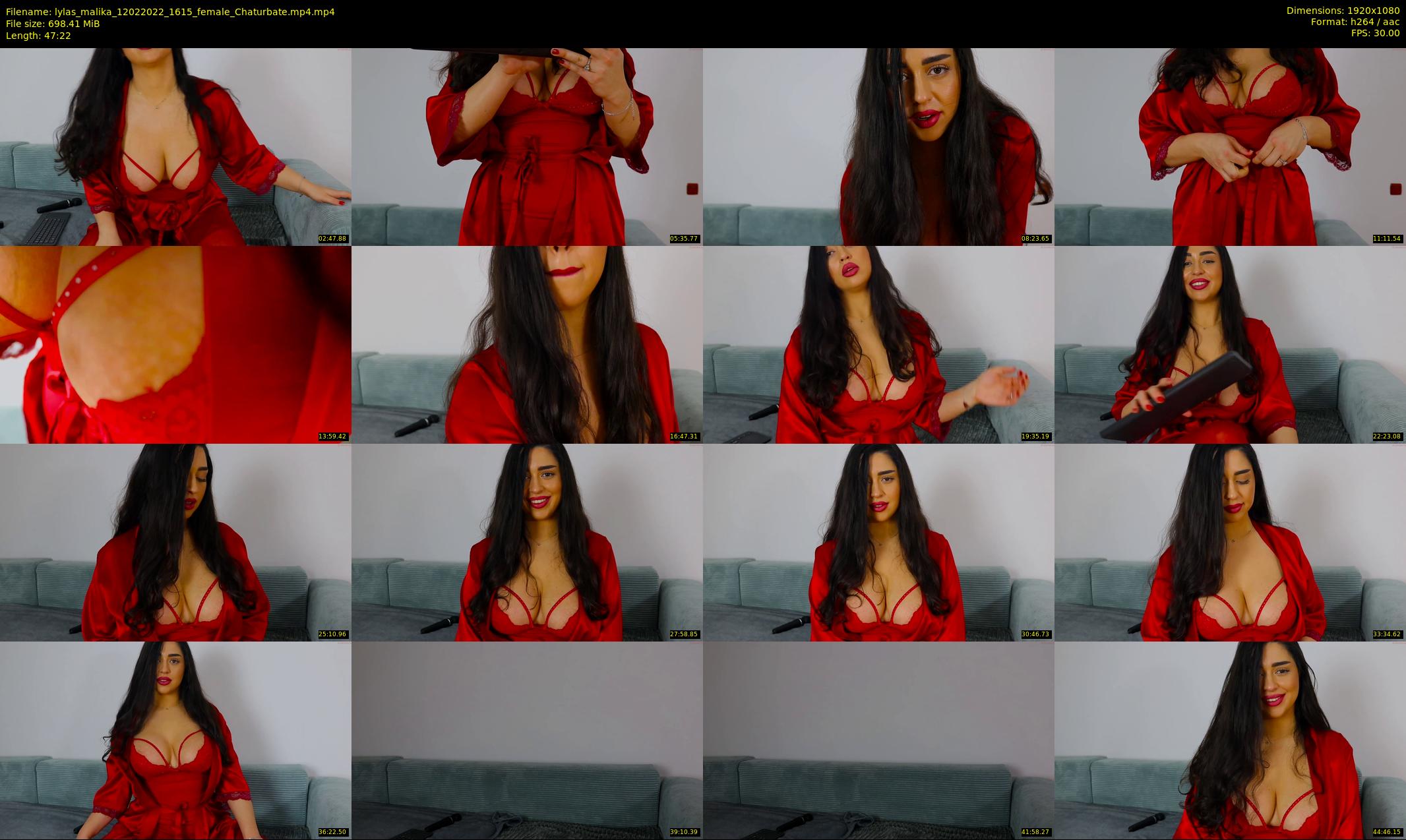 lylas_malika — 48 minute Chaturbate female cam show recording, 1080p, Feb 12, 2022