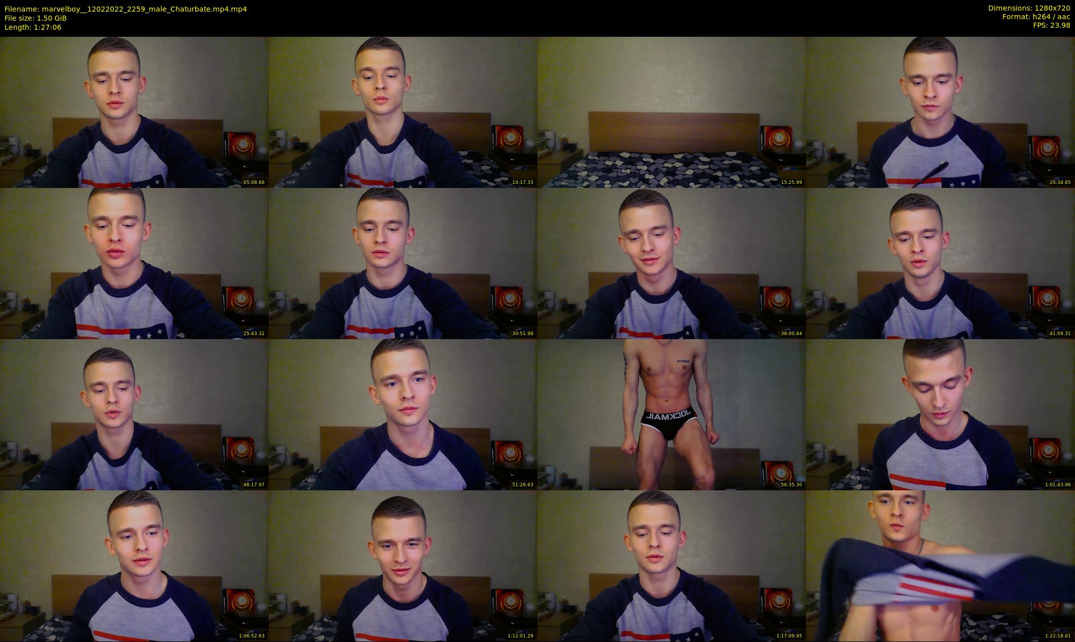 marvelboy_ — 88 minute Chaturbate male cam show recording, 720p, Feb 12, 2022