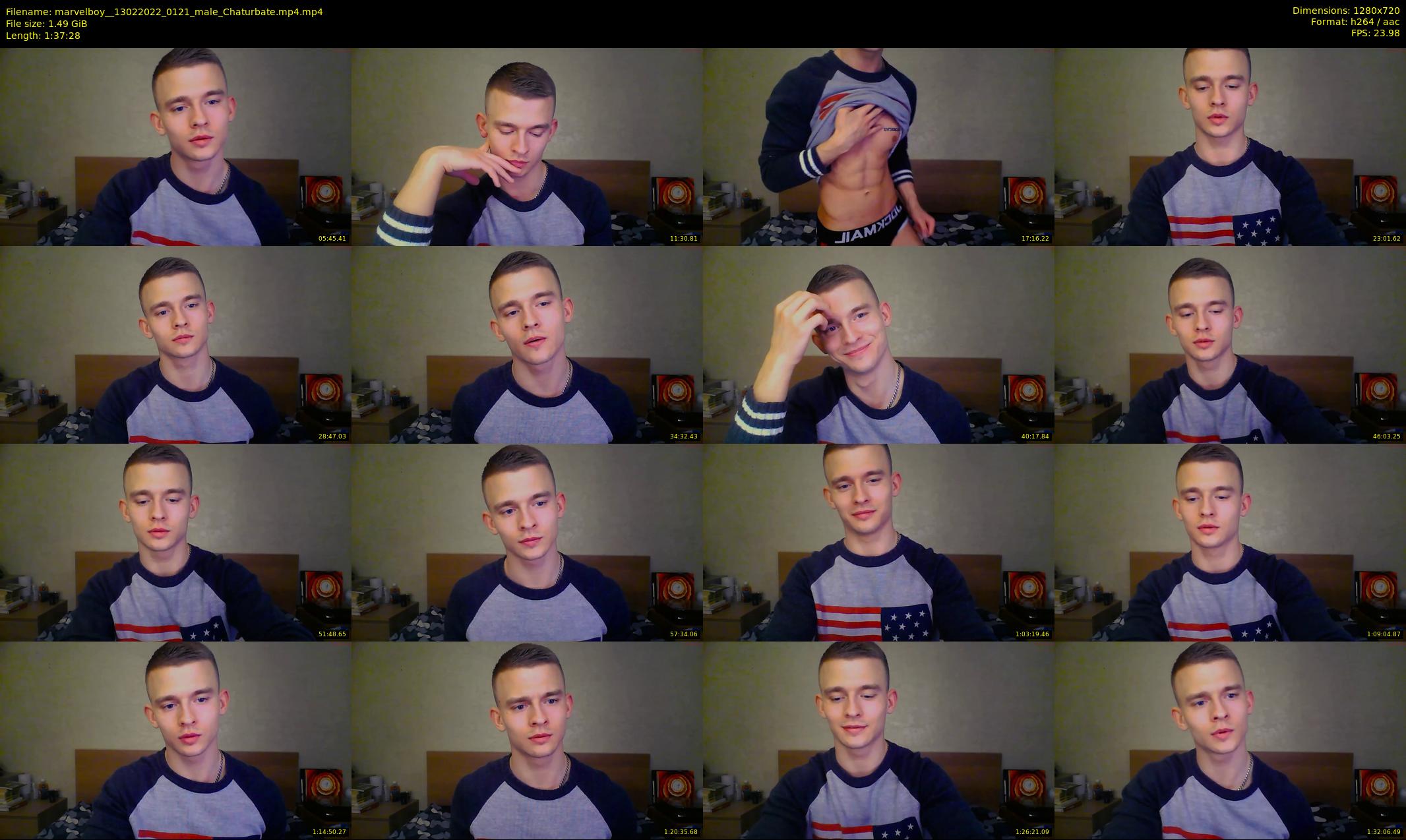 marvelboy_ — 98 minute Chaturbate male cam show recording, 720p, Feb 13, 2022