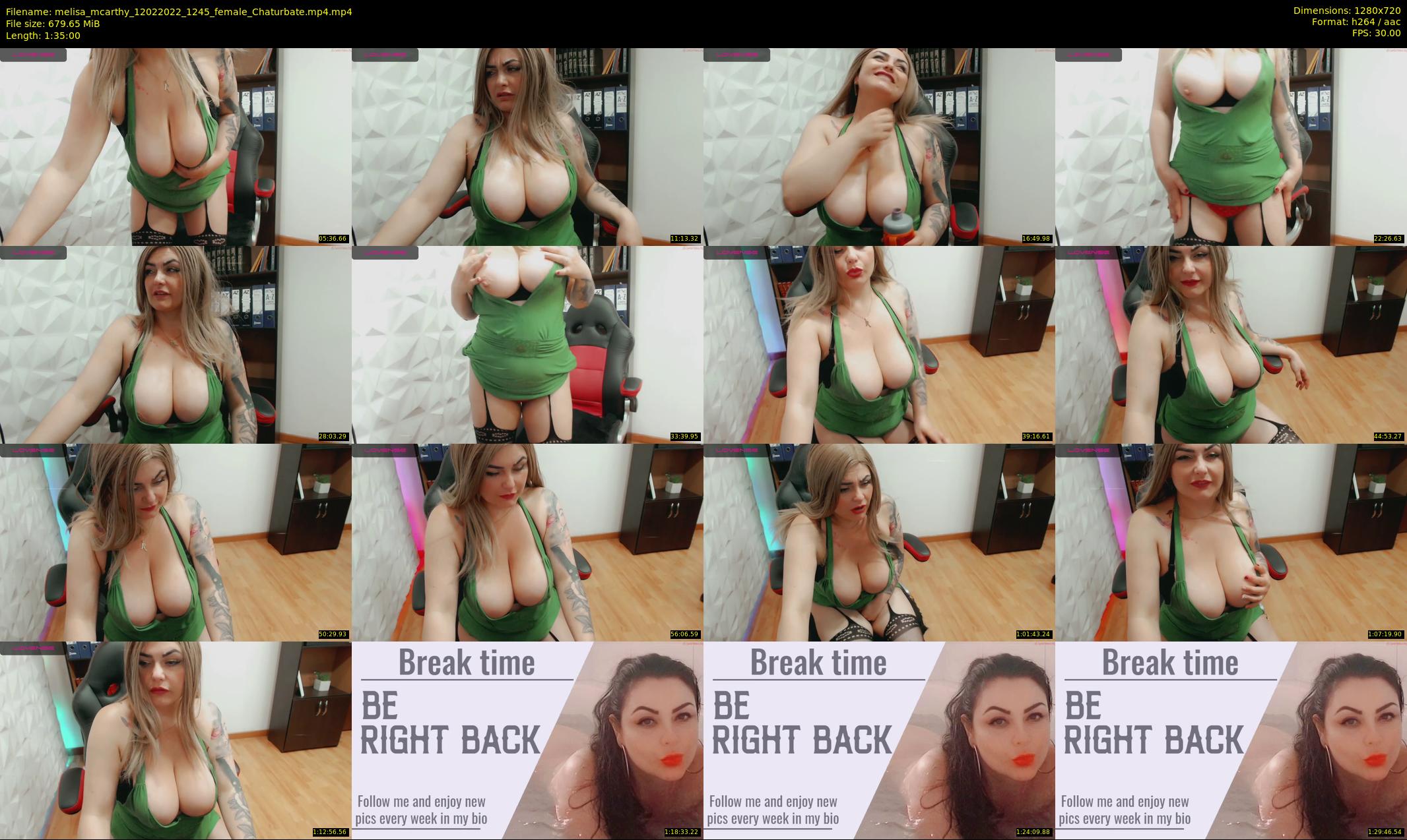 melisa_mcarthy — 95 minute Chaturbate couple cam show recording, 720p, Feb 12, 2022